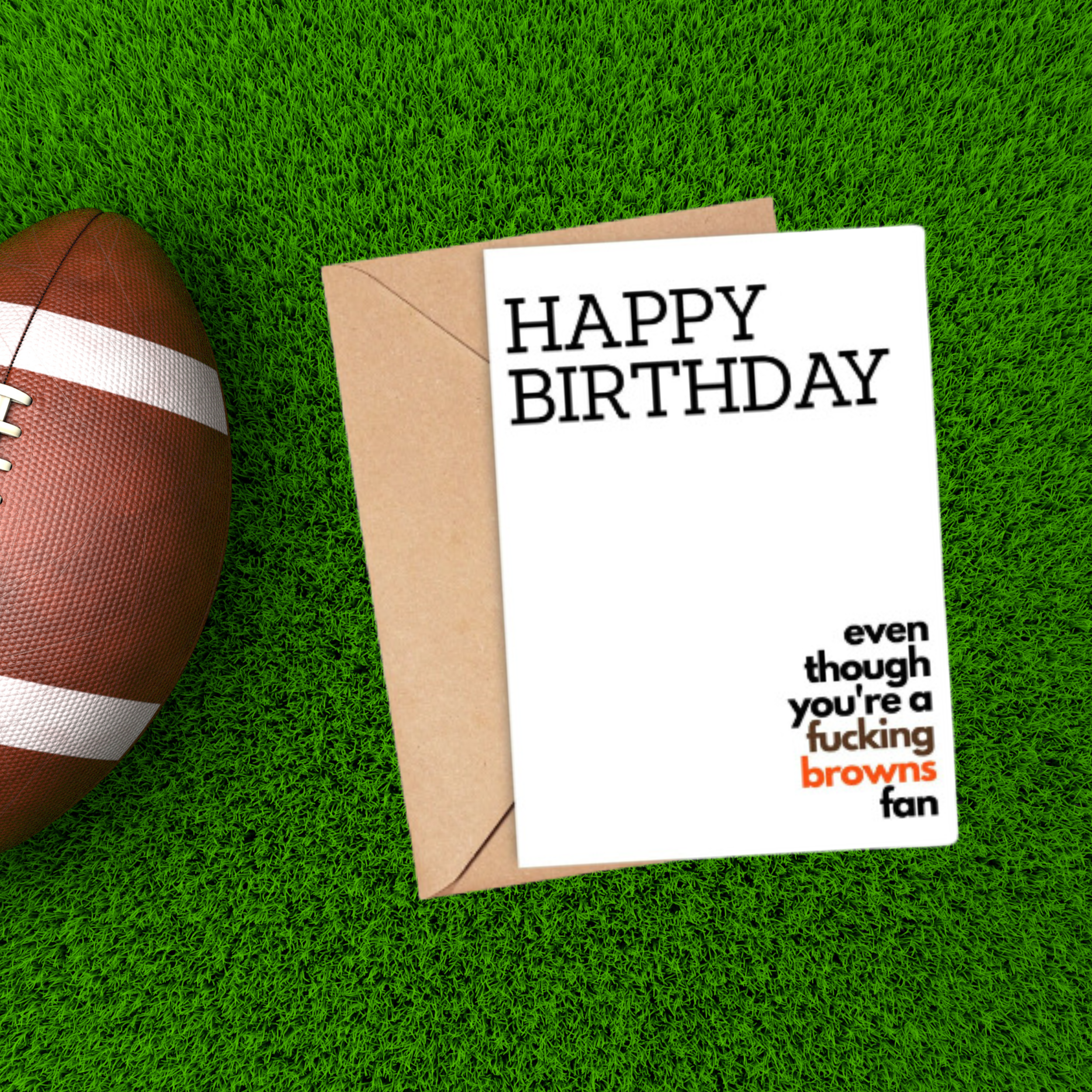 Browns Birthday Card