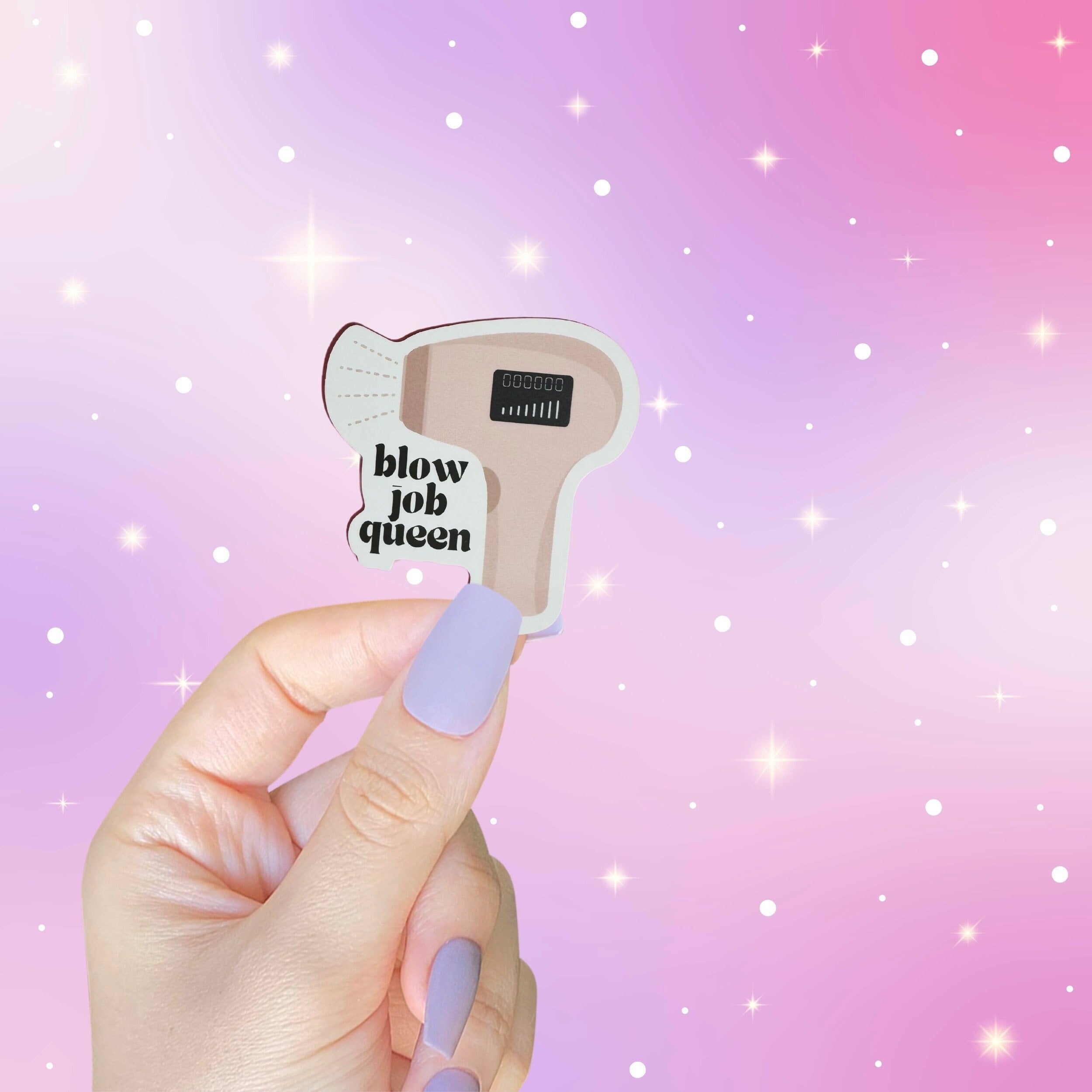Blow Job Queen Sticker