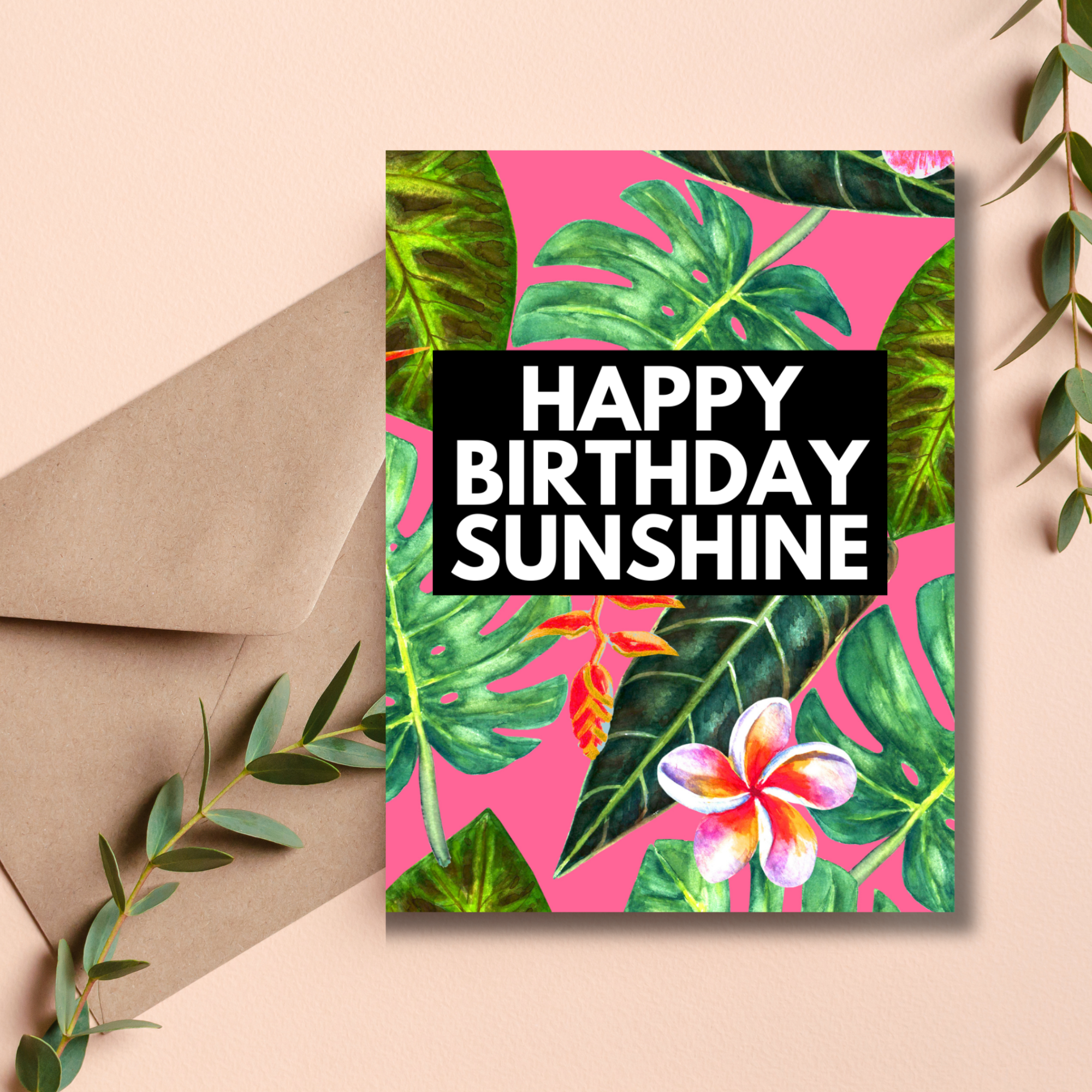 Happy Birthday Sunshine