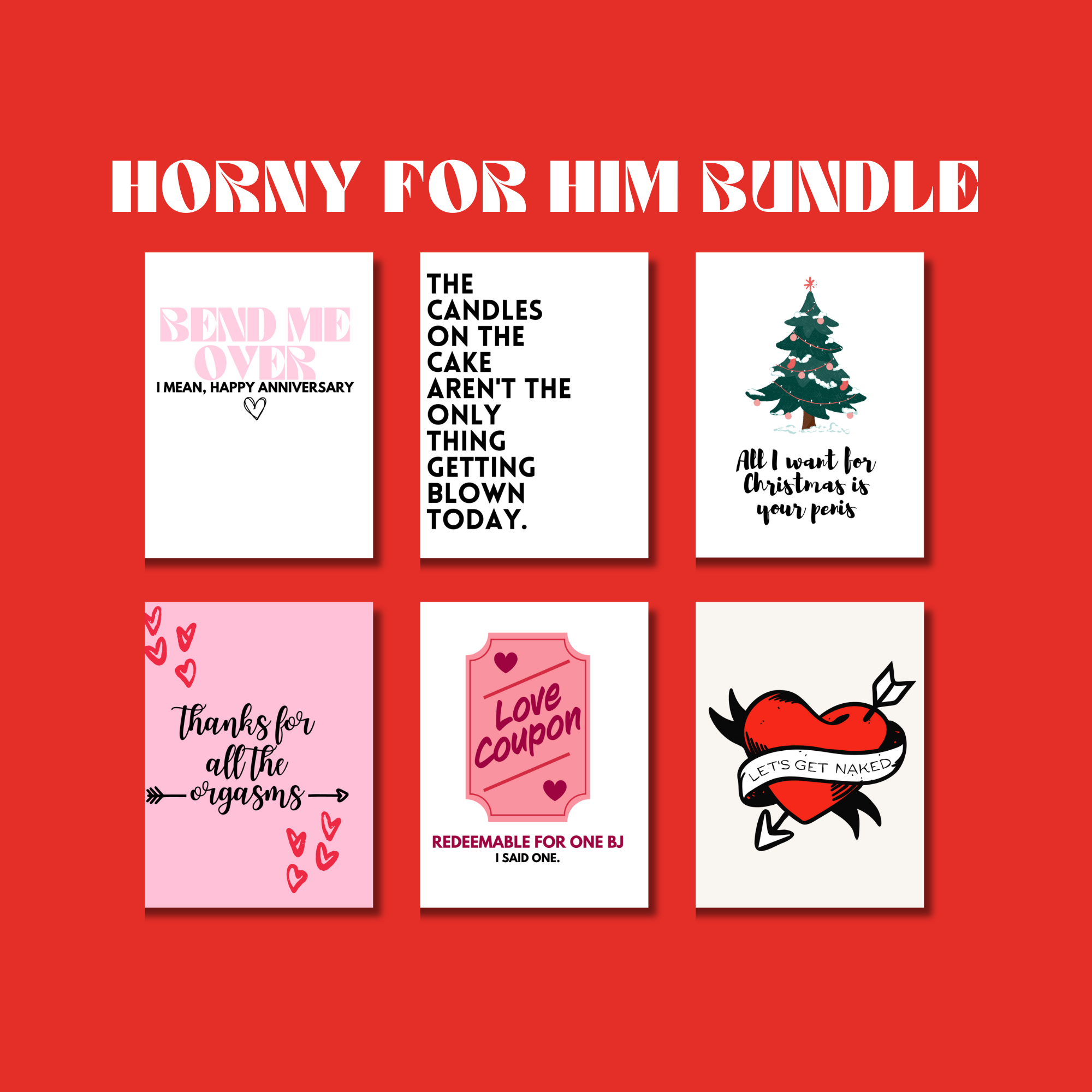 Horny for Him Bundle