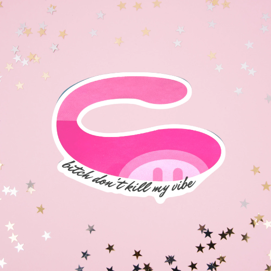 Don't Kill My Vibe Sticker
