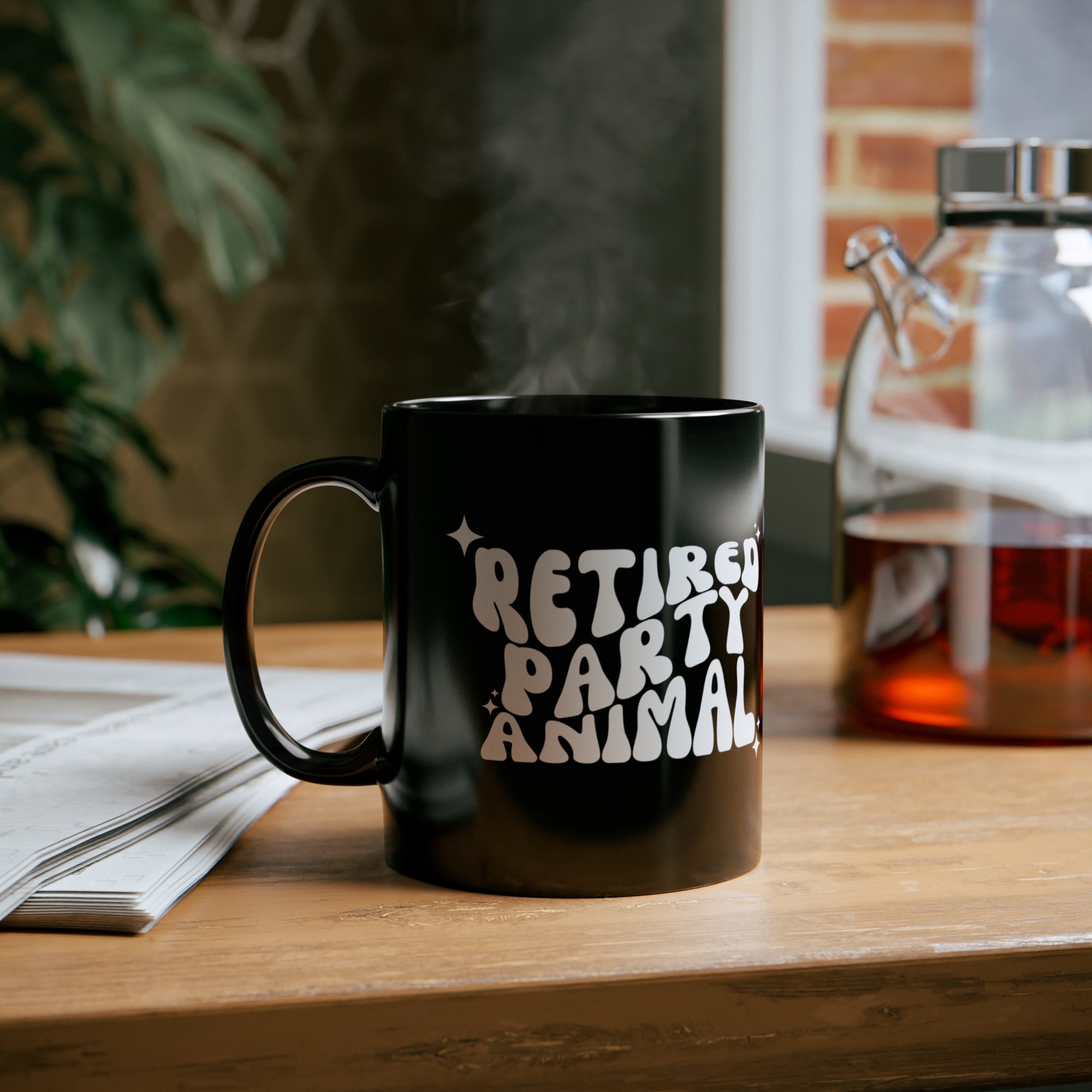 Retired Party Animal Sobriety Mug