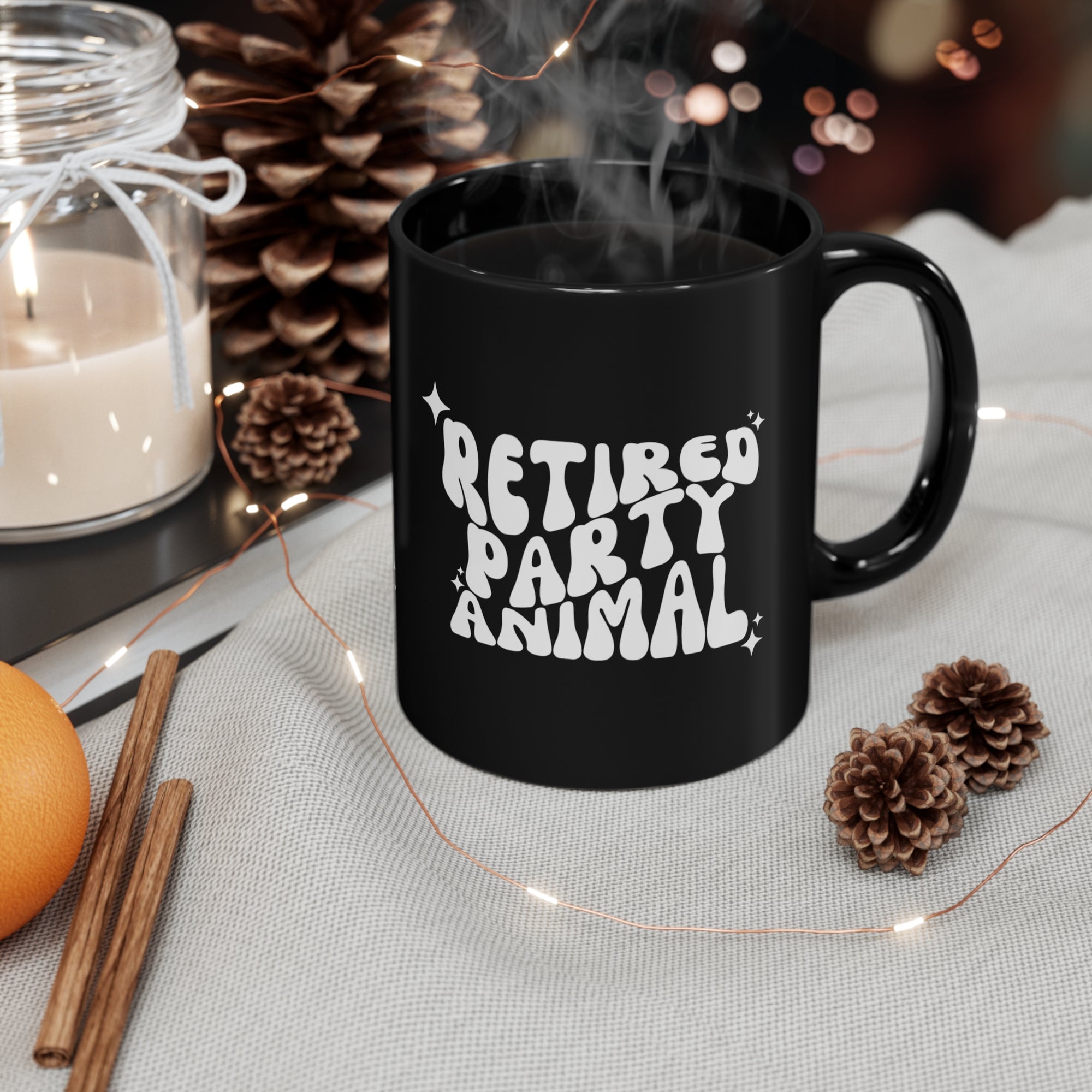 Retired Party Animal Sobriety Mug