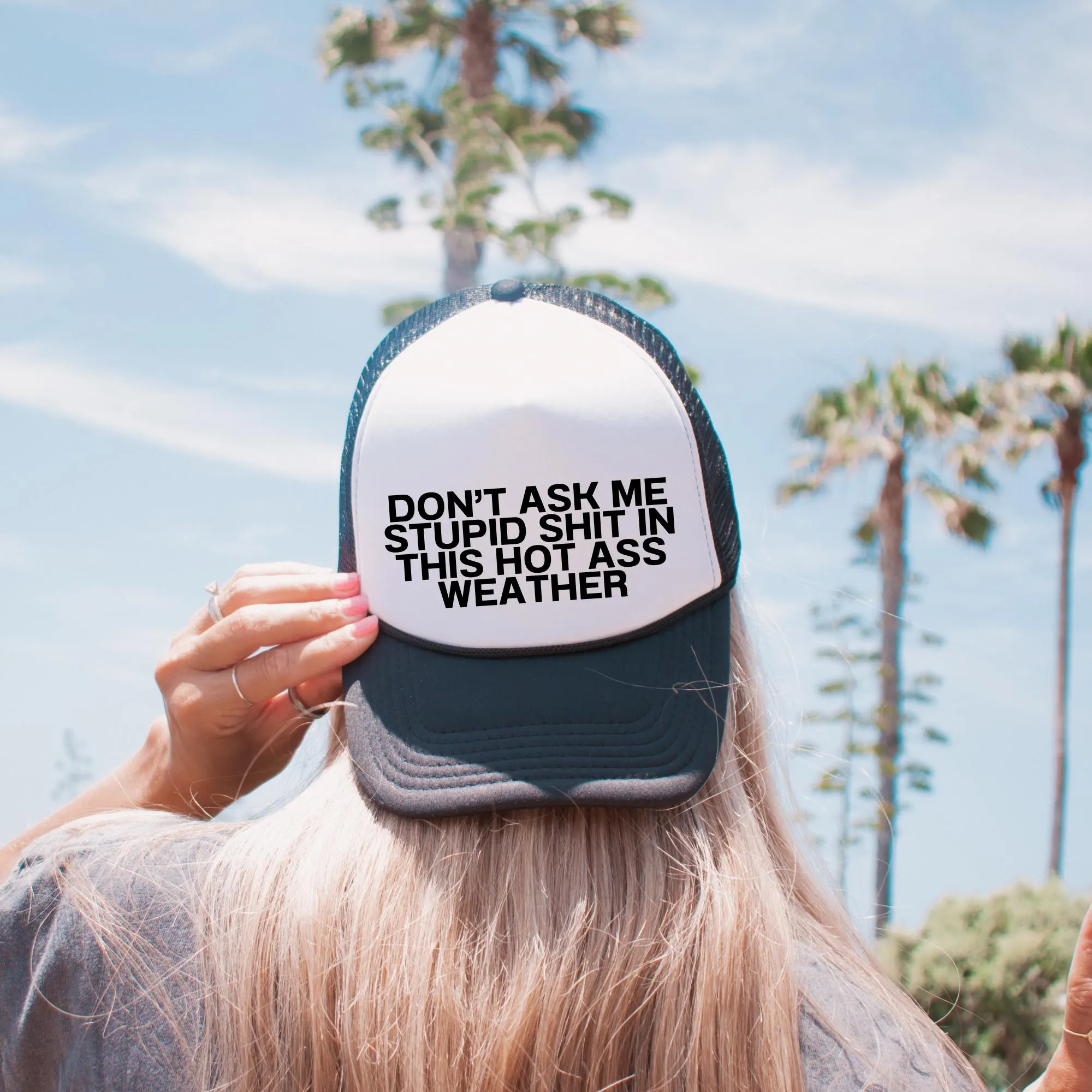 Hot Weather Trucker Hat