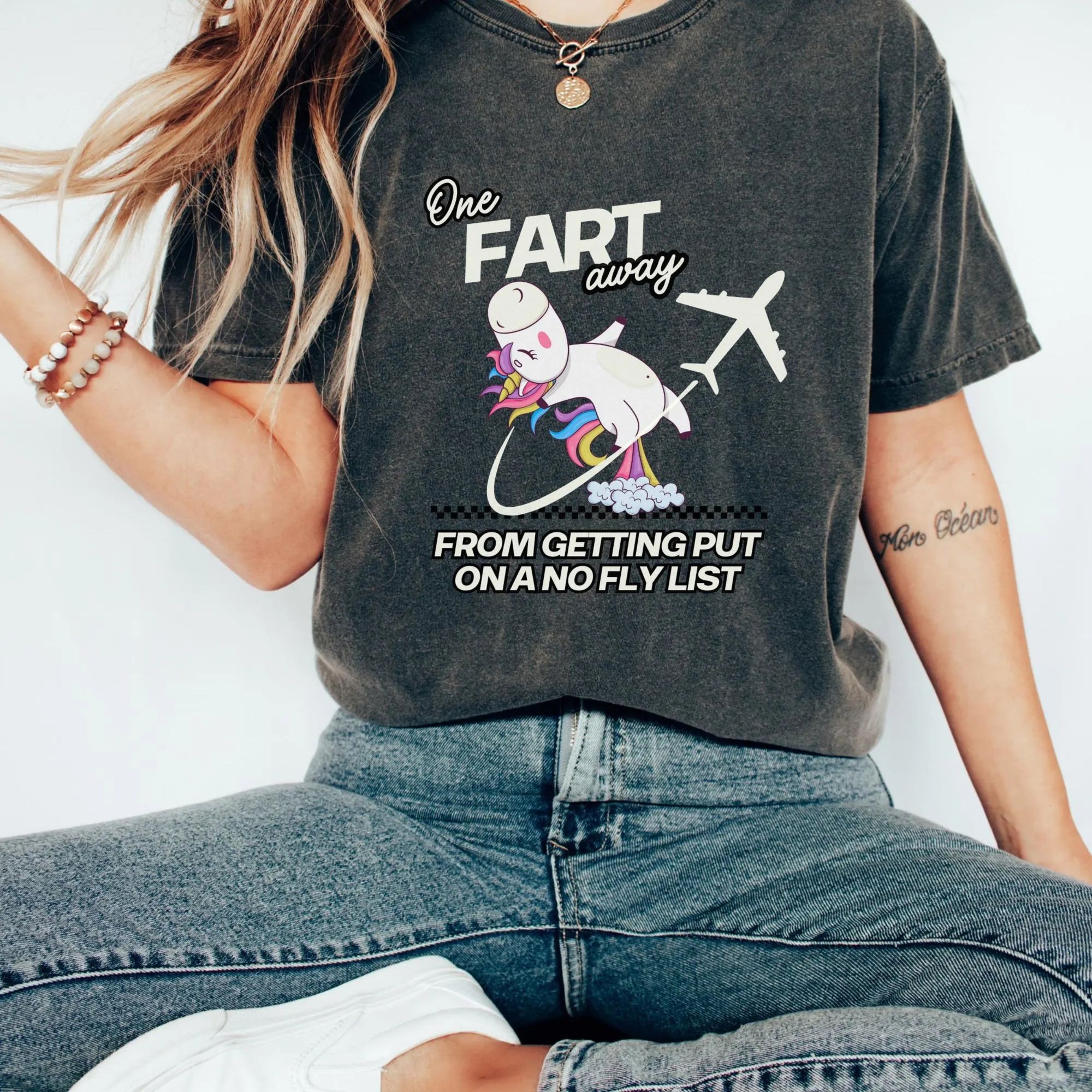 One Fart Away from the No-Fly List Shirt