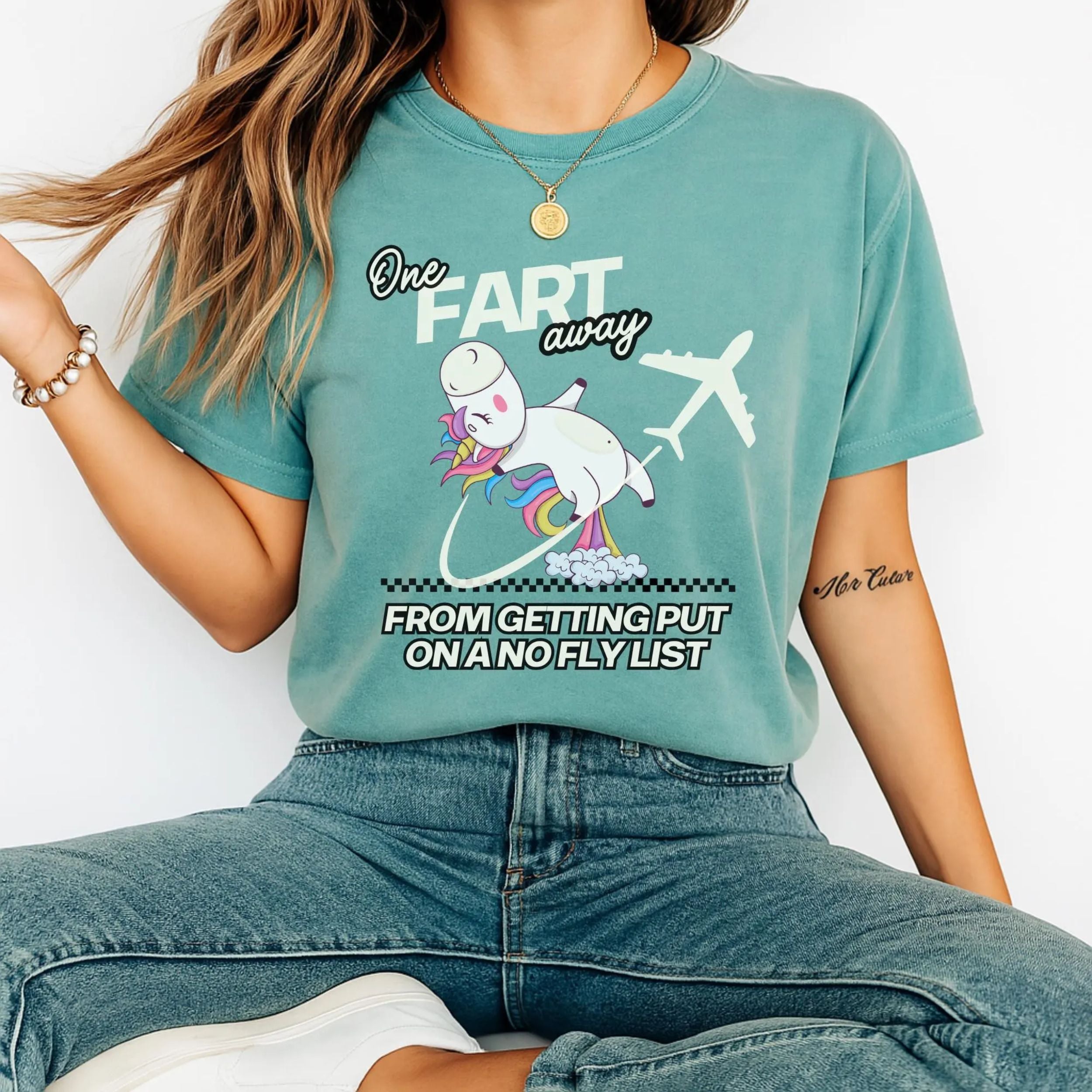 One Fart Away from the No-Fly List Shirt