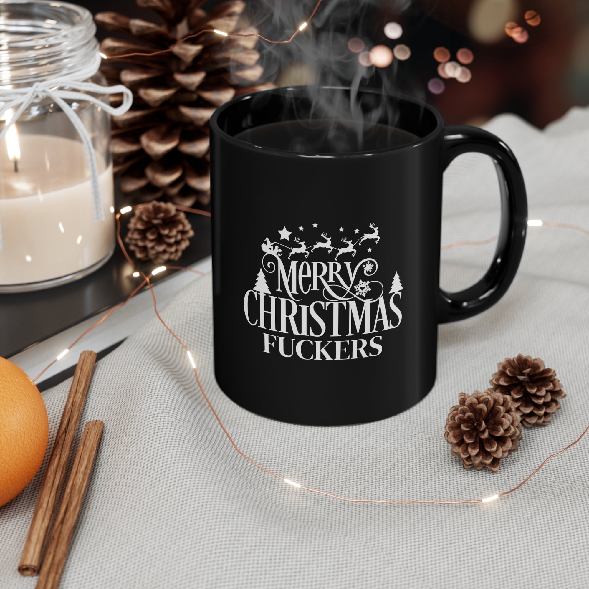 Merry Christmas Fuckers Mug