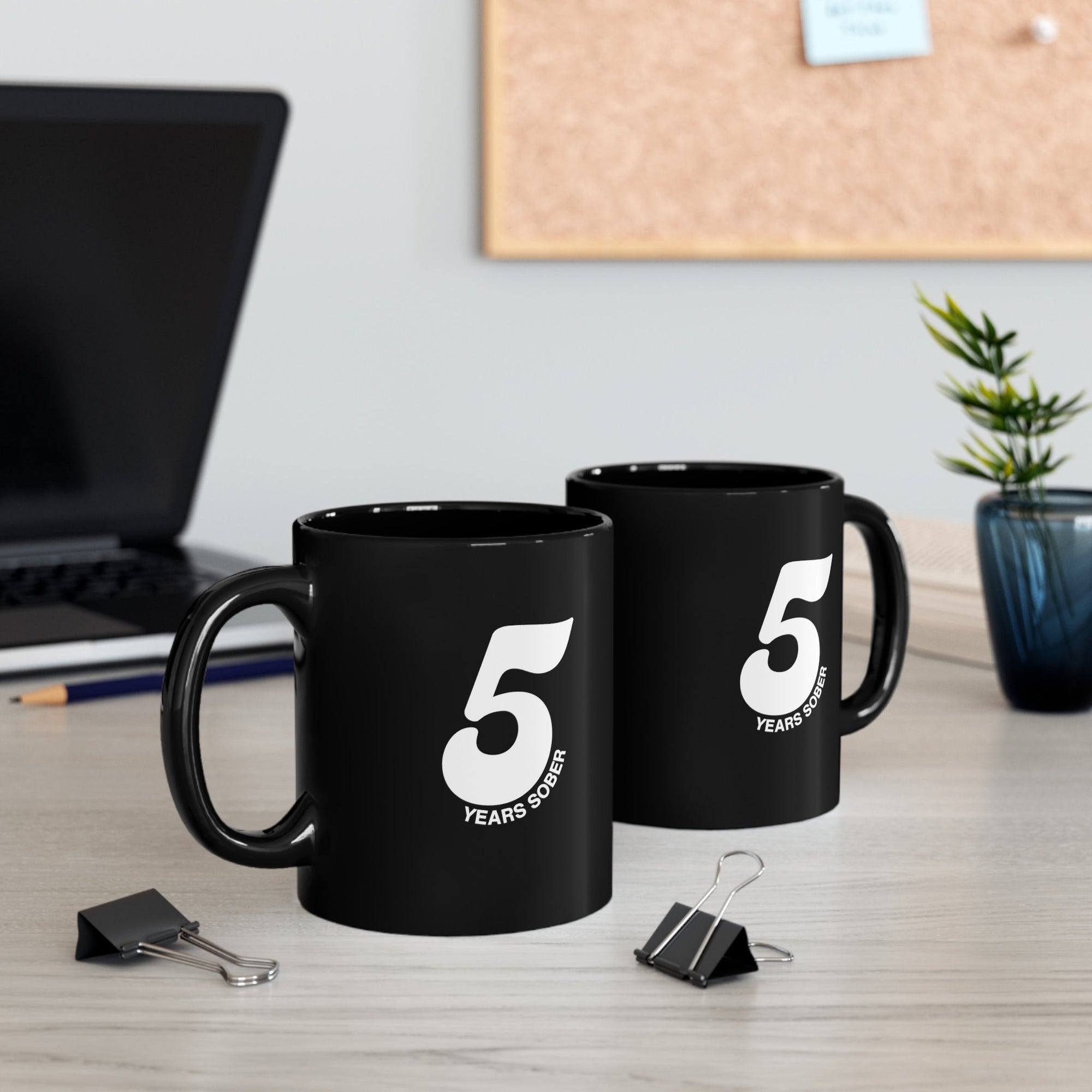 5 Years Sober Sobriety Mug