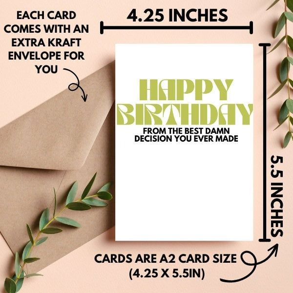 Birthday Card for Significant Other