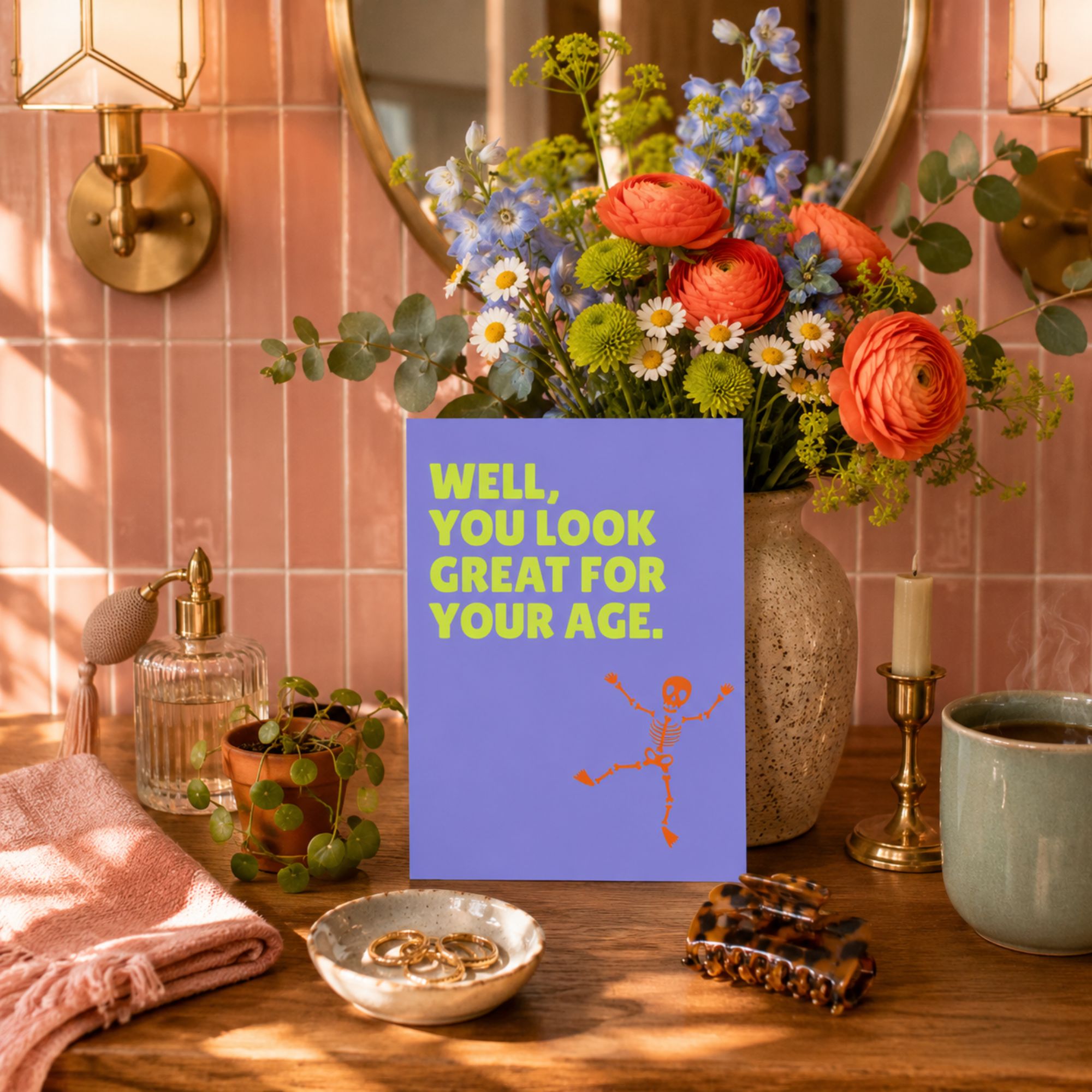 Funny Birthday Card — Well You Look Great For Your Age A2 Card