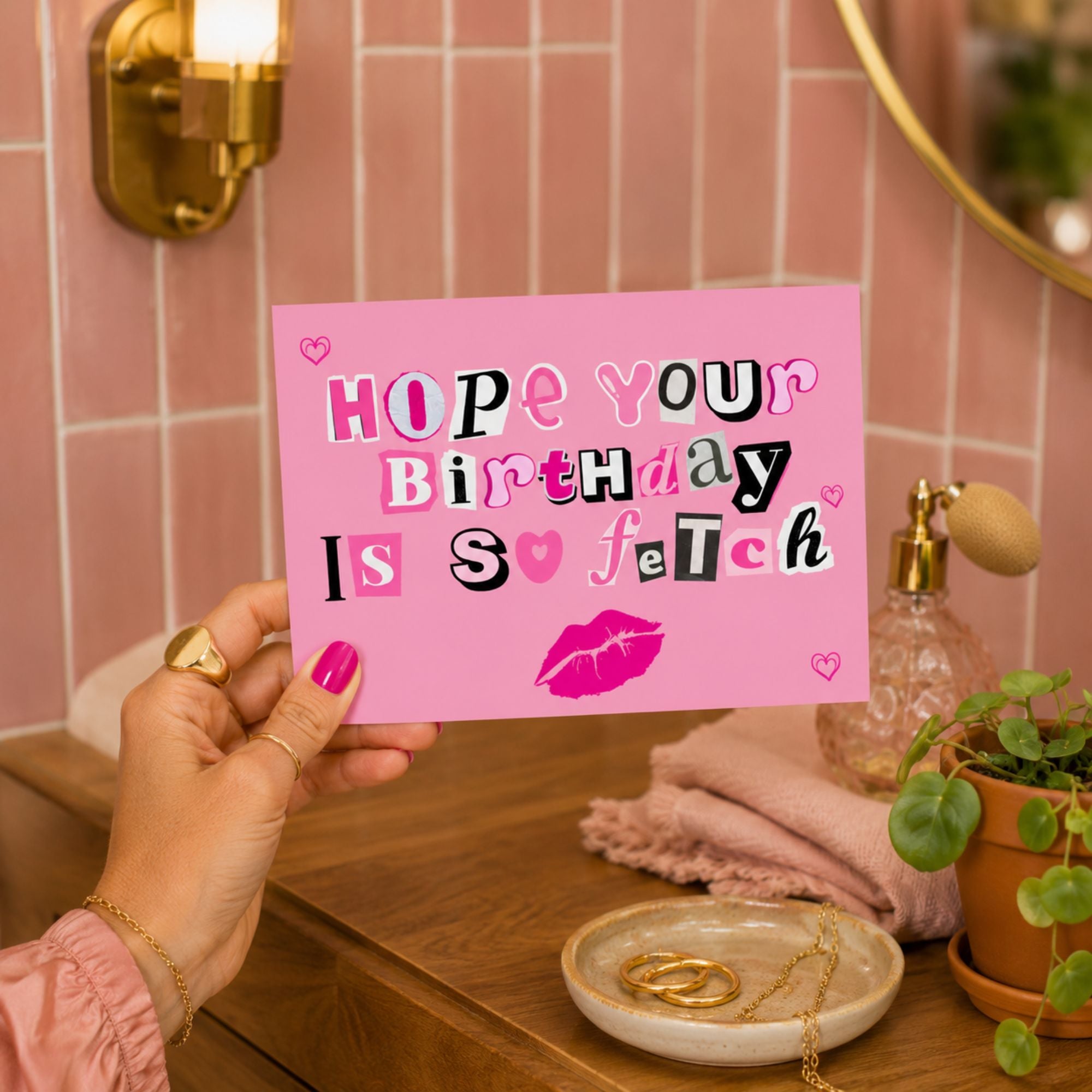 Funny Mean Girls Birthday Card — So Fetch A2 Card