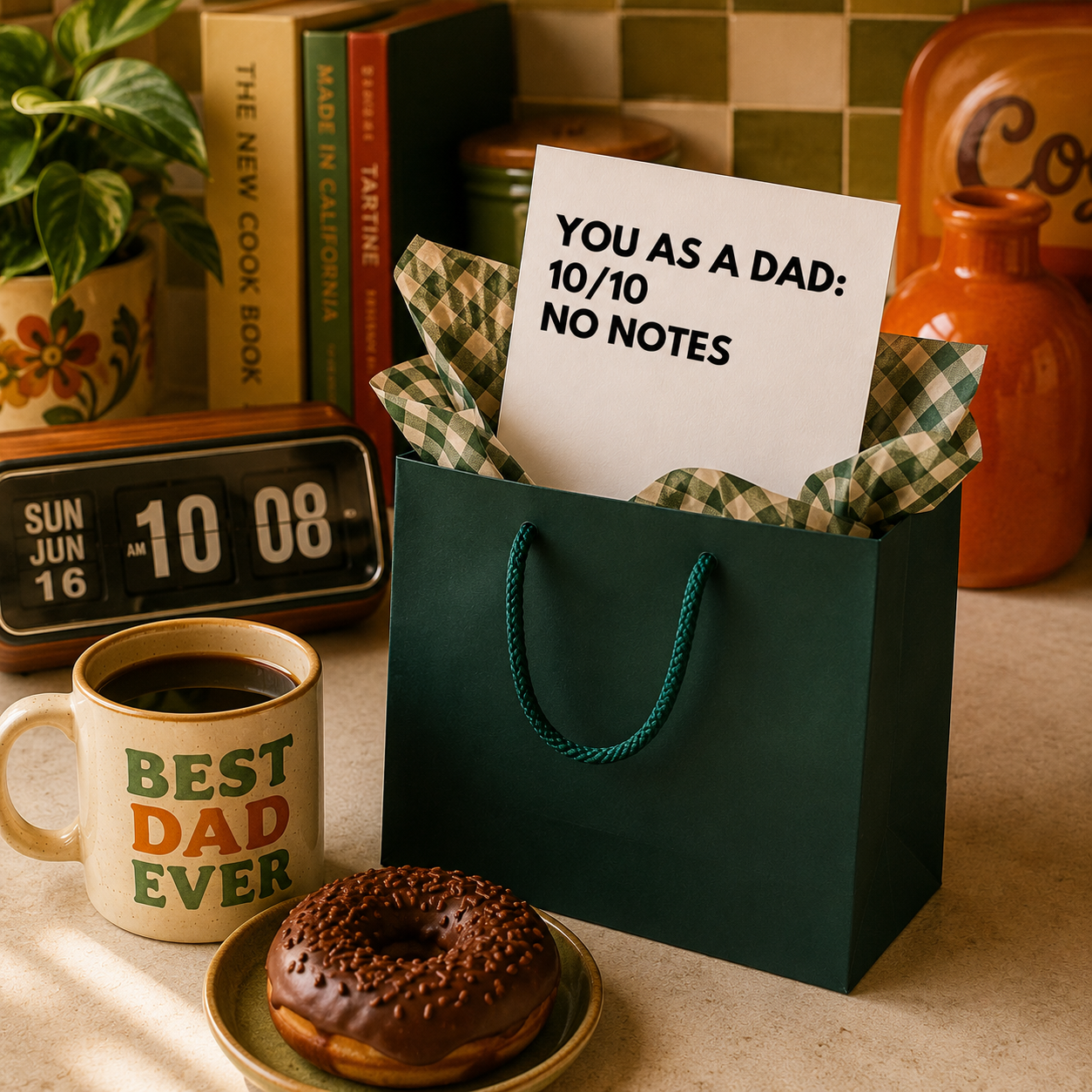 Funny Father's Day Card for Dad — You As A Dad 10/10 No Notes A2 Card