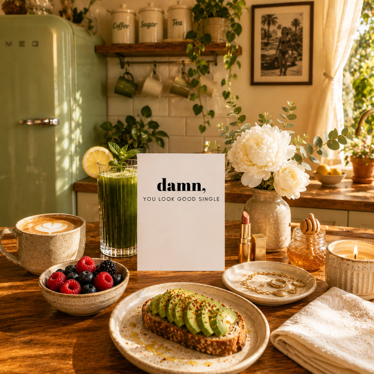 Funny Breakup Card — Damn You Look Good Single A2 Card