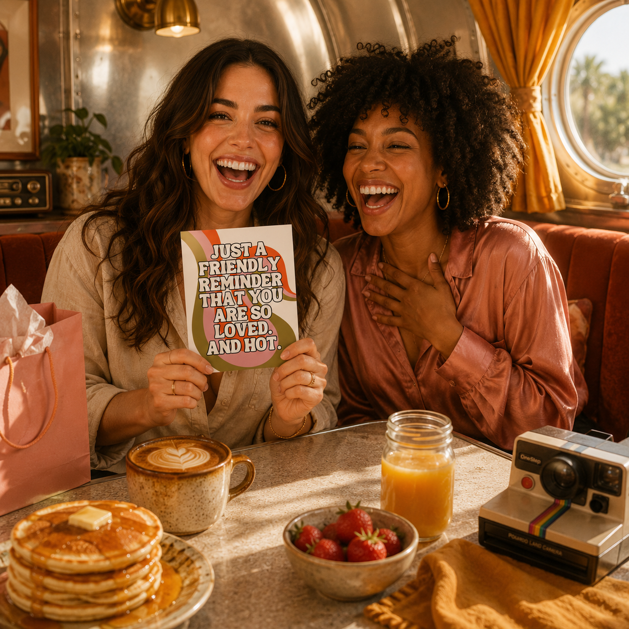 Funny Encouragement Card — Friendly Reminder You're Hot A2 Card