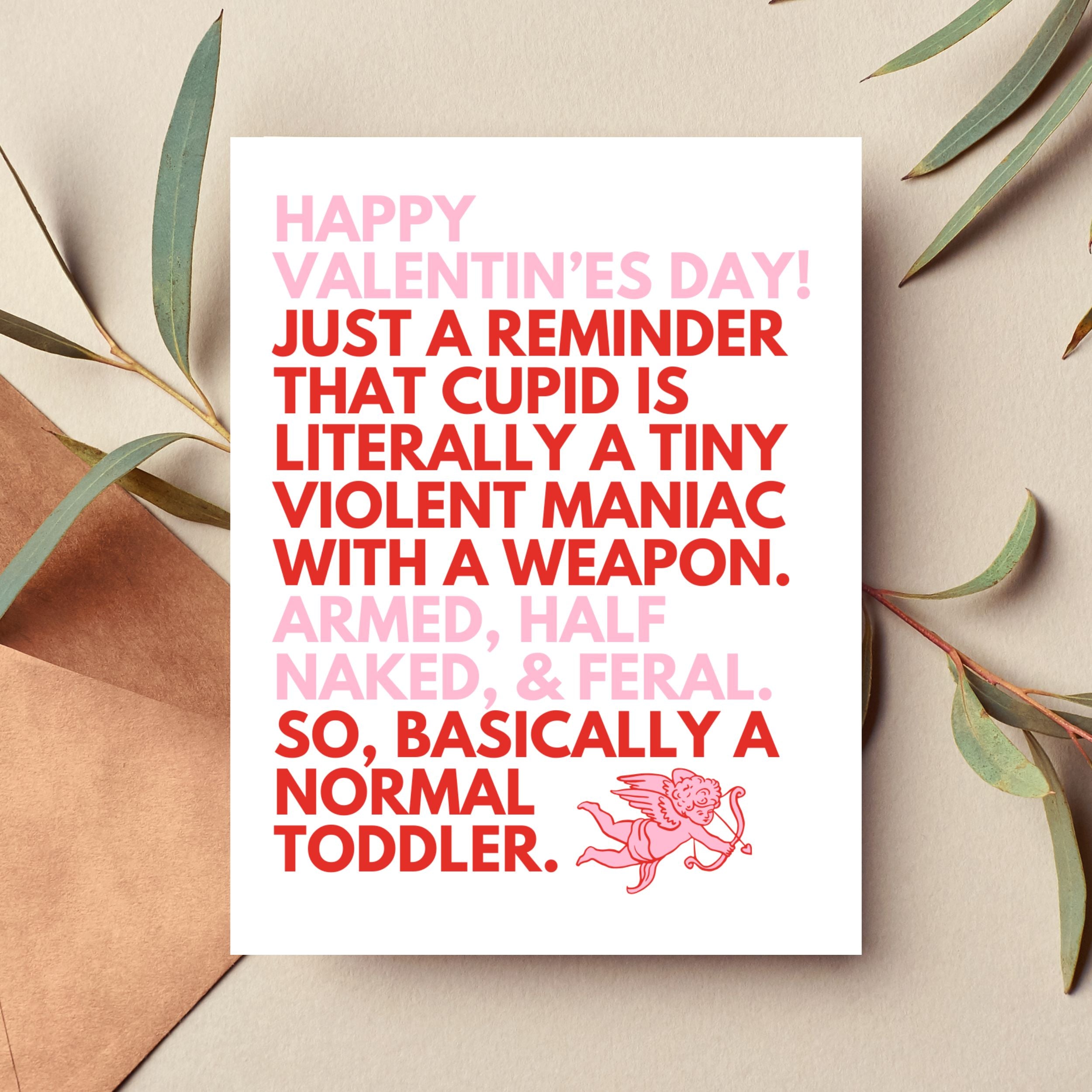 Feral Valentine's Day Card
