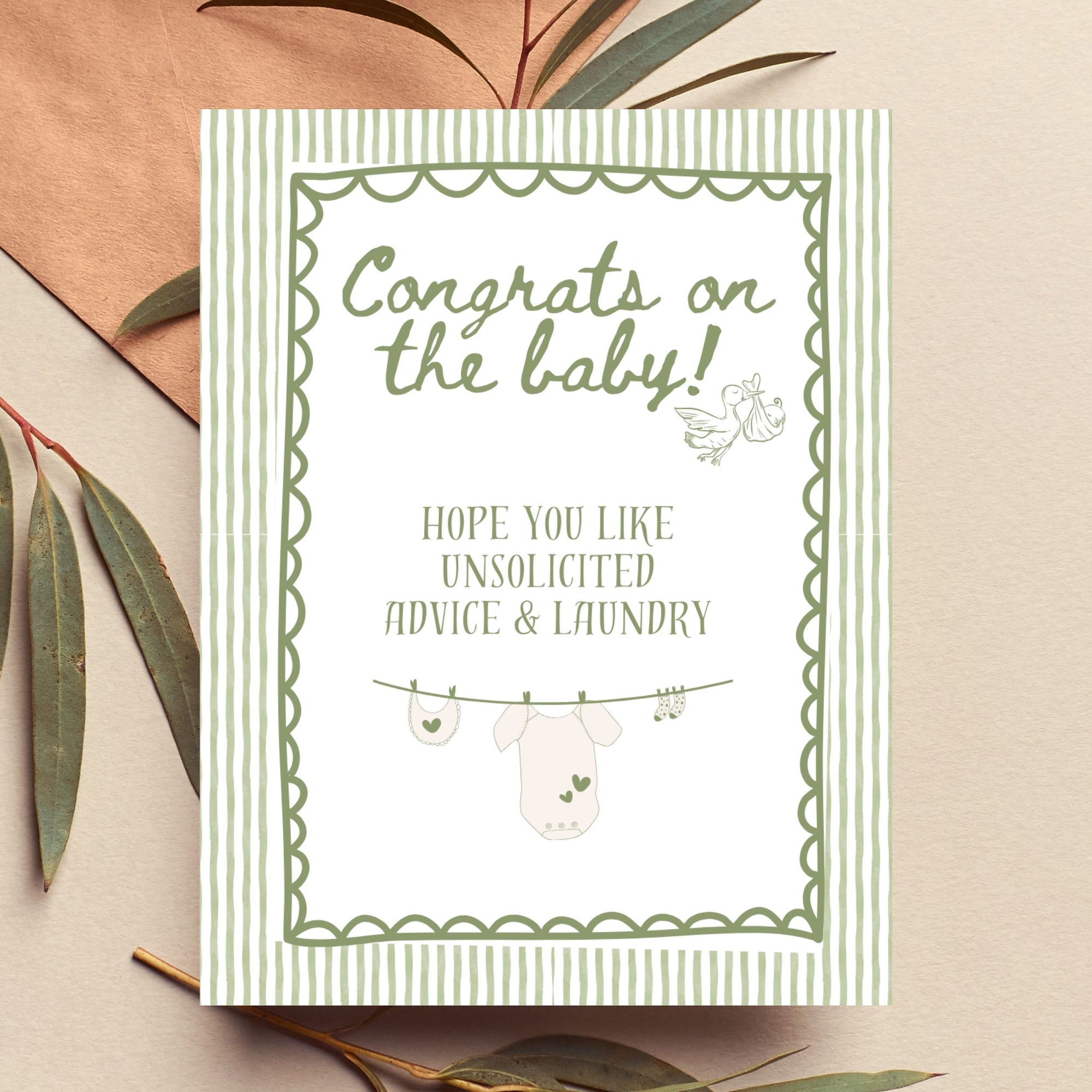 Congrats New Baby Card