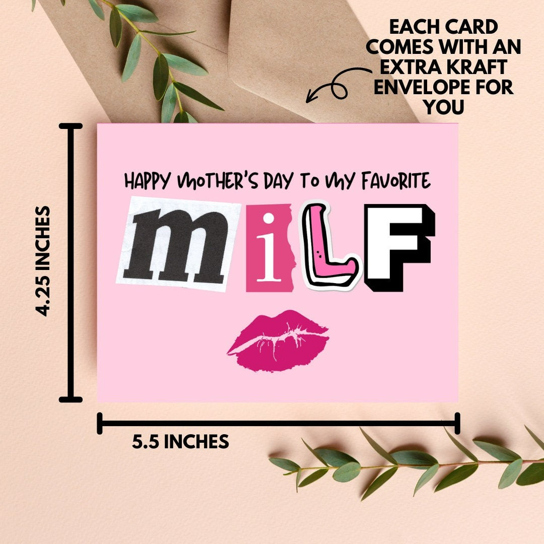 MILF Mother's Day Card