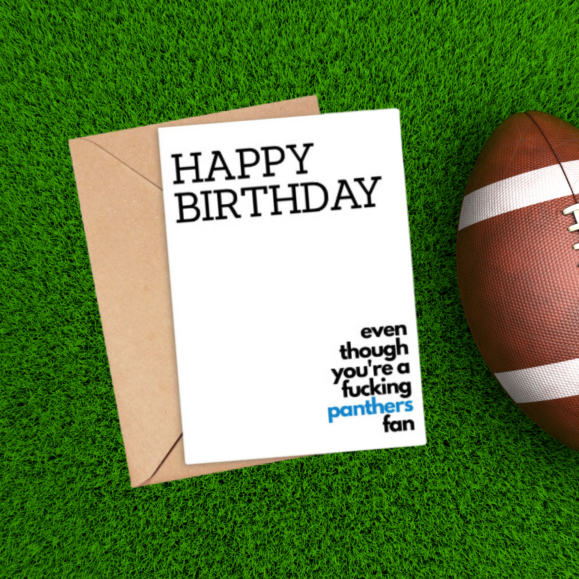 Panthers Birthday Card