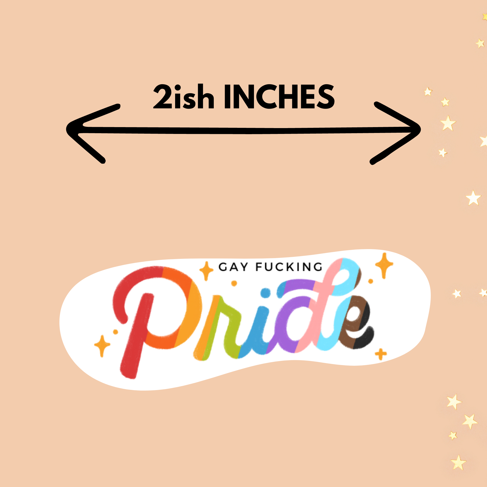 Gay Fckn Pride Sticker