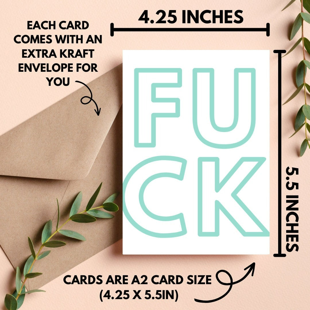 FUCK XL Card