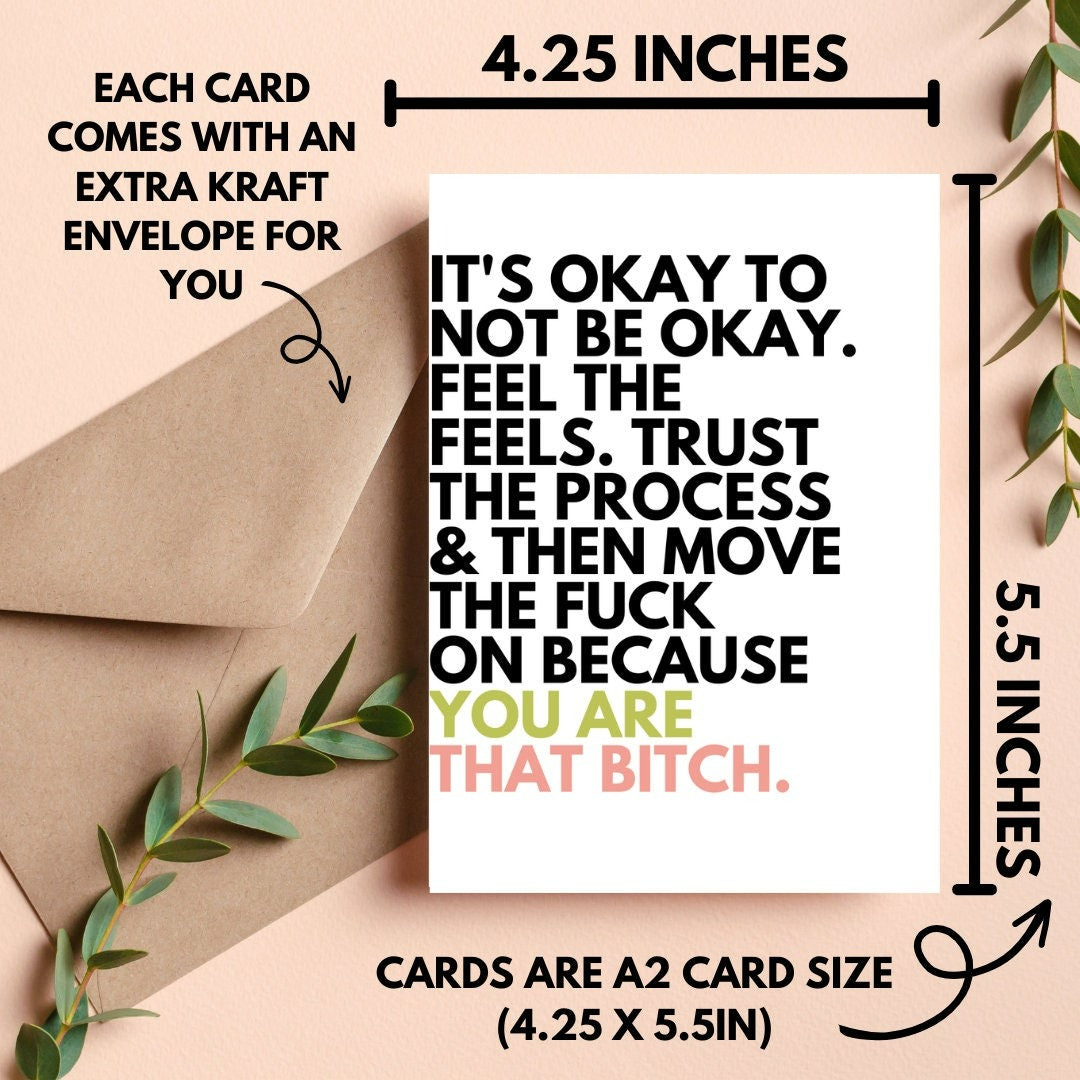You Are That Bitch Breakup Card
