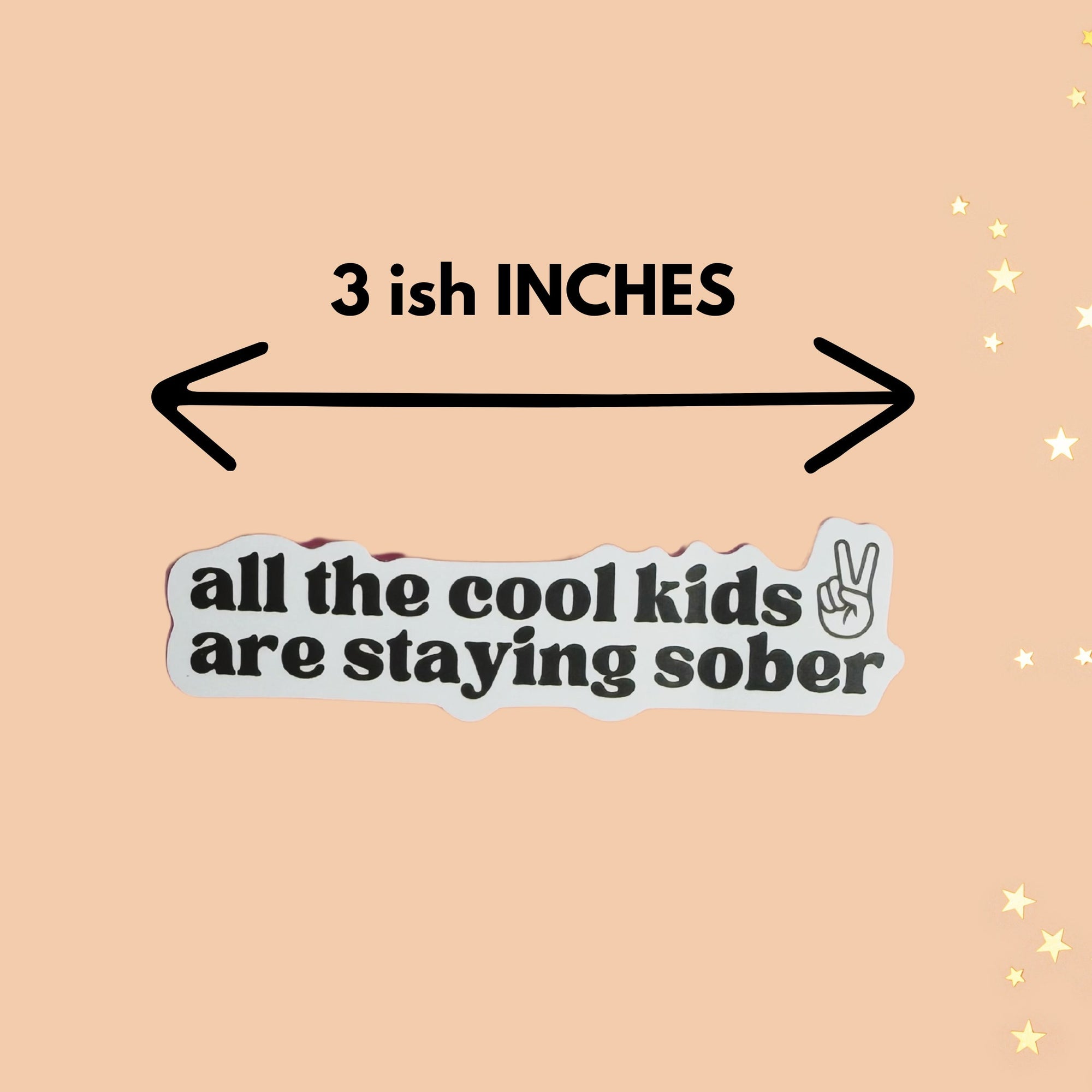 All The Cool Kids Are Staying Sober Sticker