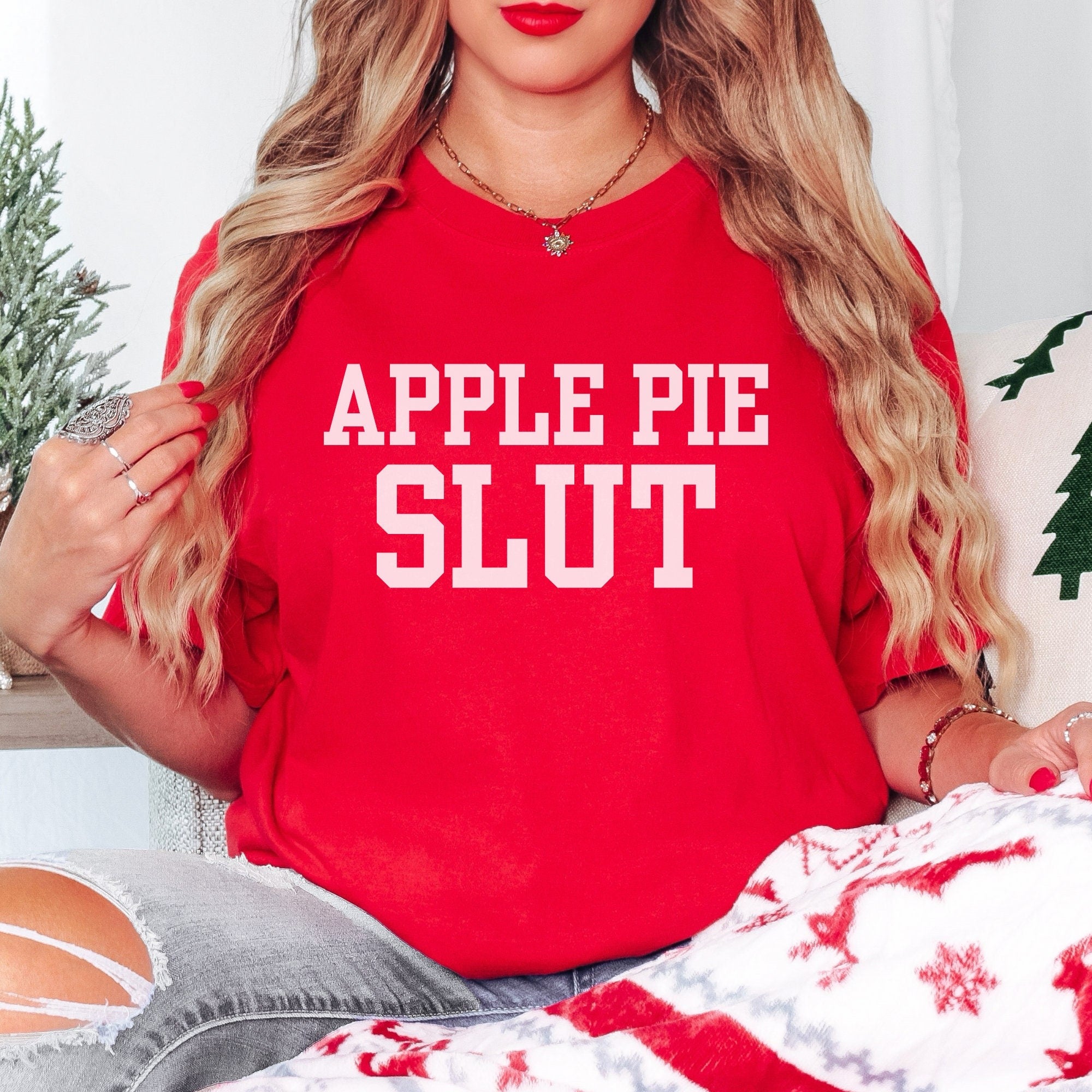 Apple Pie Slut Thanksgiving Tshirt