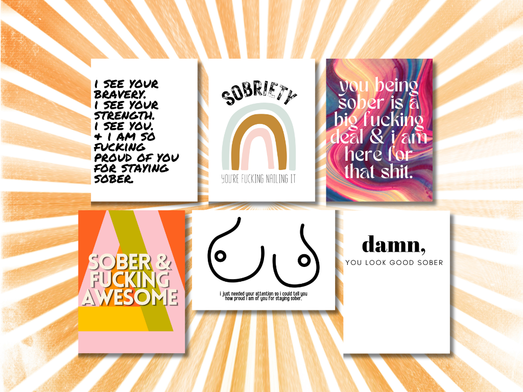 Sobriety Cards Best Sellers Pack