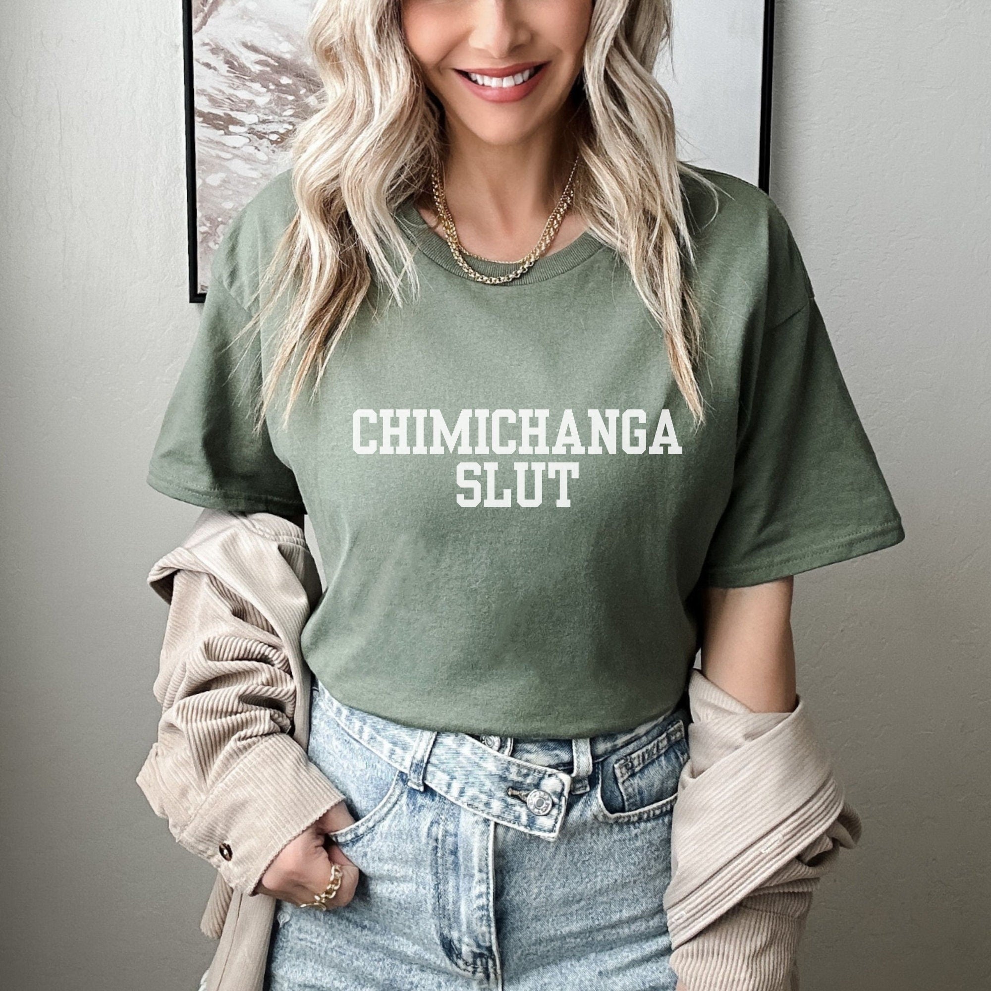 Chimichanga Slut Offensive Women's T-Shirt