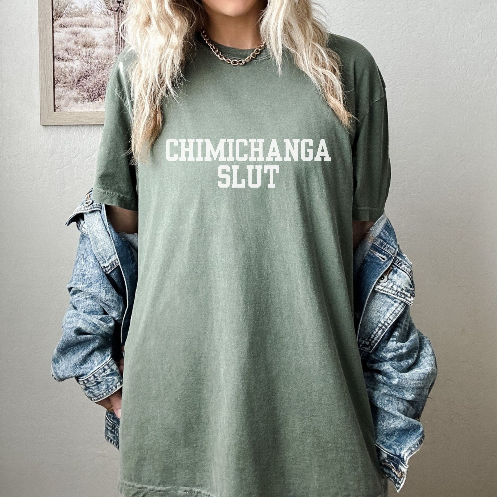 Chimichanga Slut Offensive Women's T-Shirt
