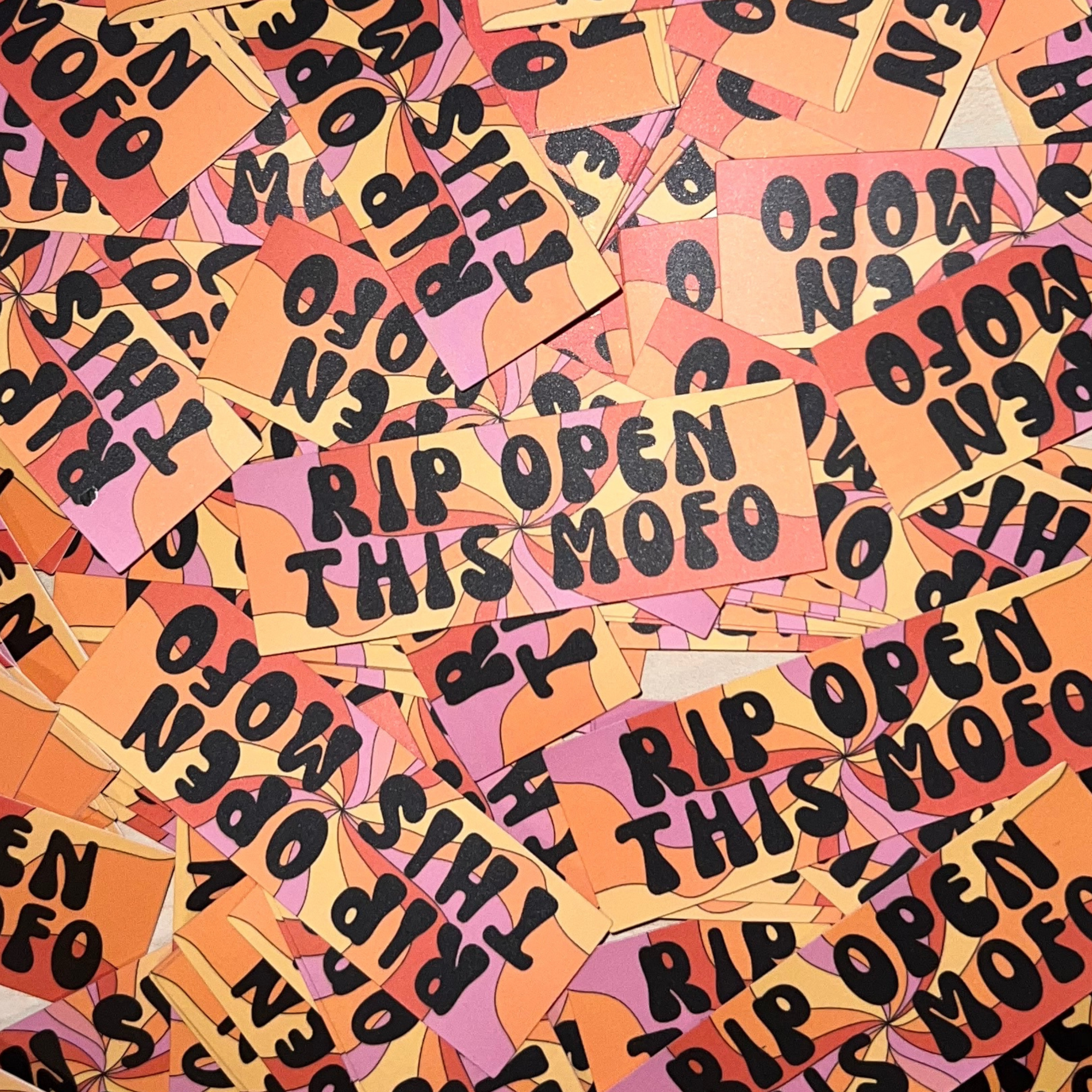 Mofo Envelope Stickers