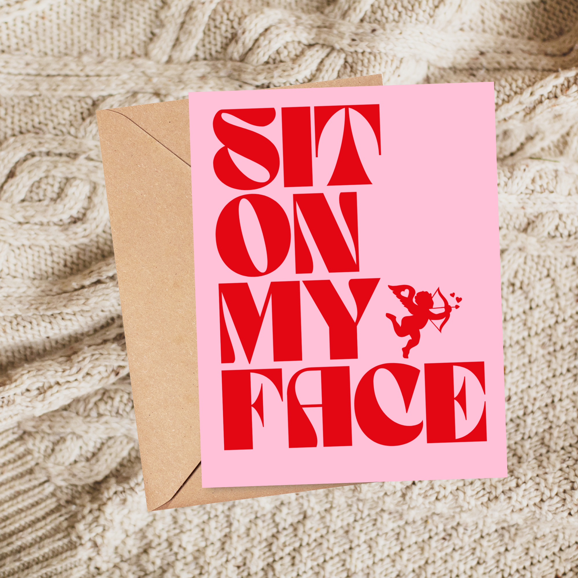 Sit on My Face Card