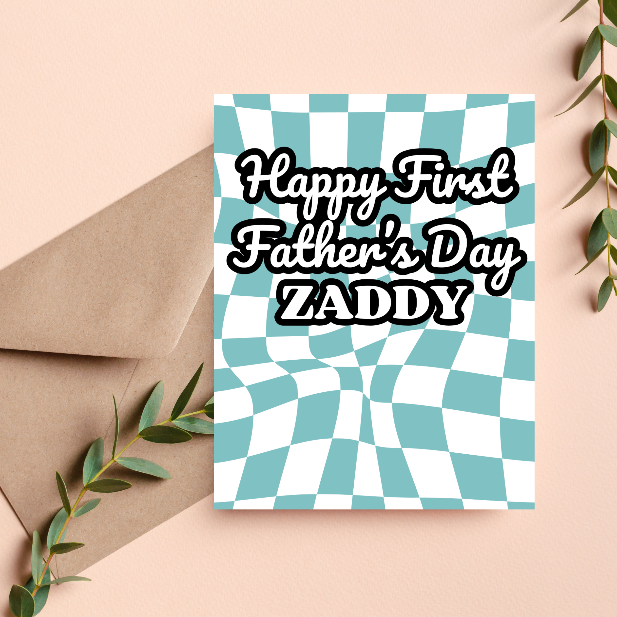 First Fathers Day Card
