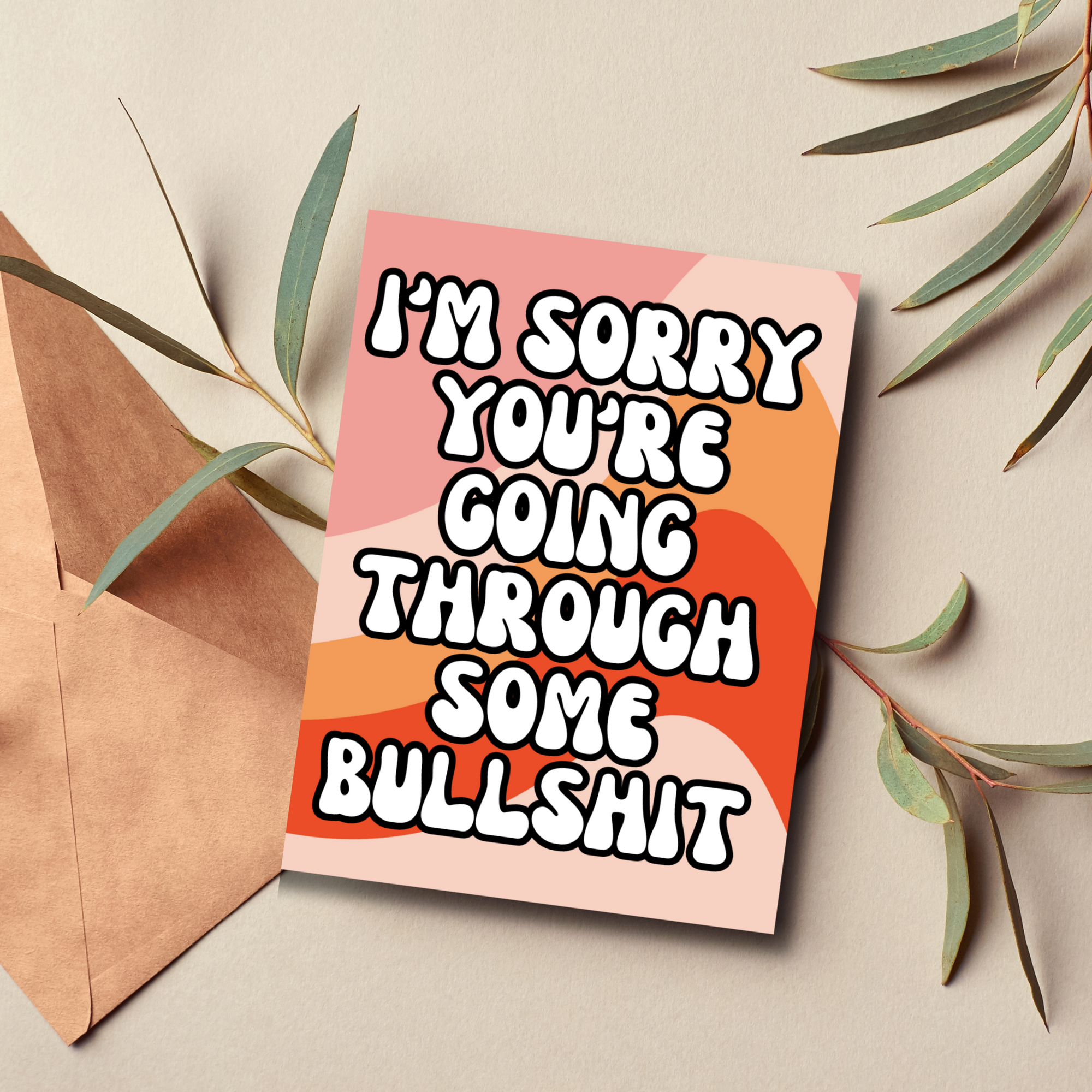Going Through Some Bullshit Card