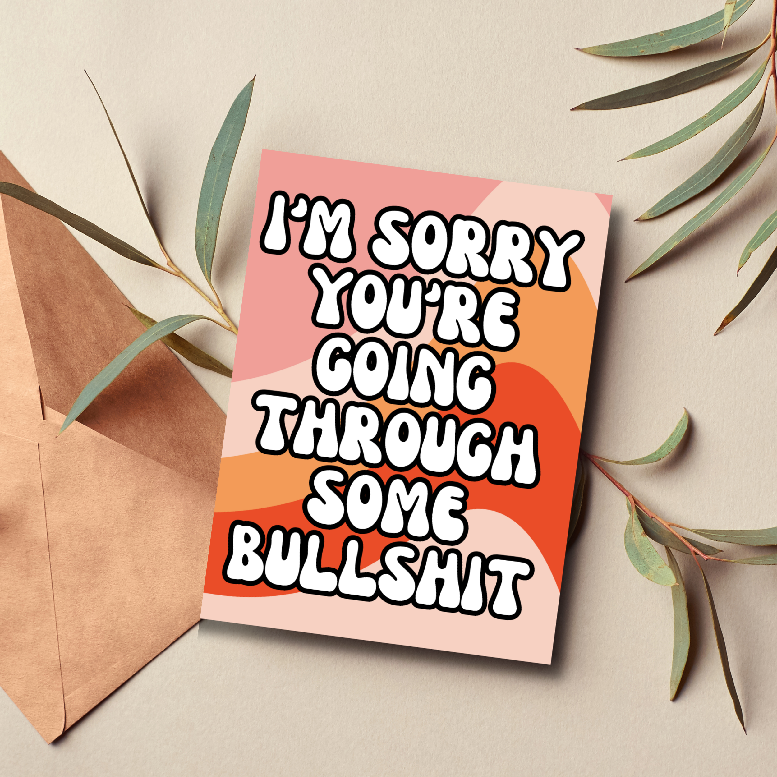 Going Through Some Bullshit Card