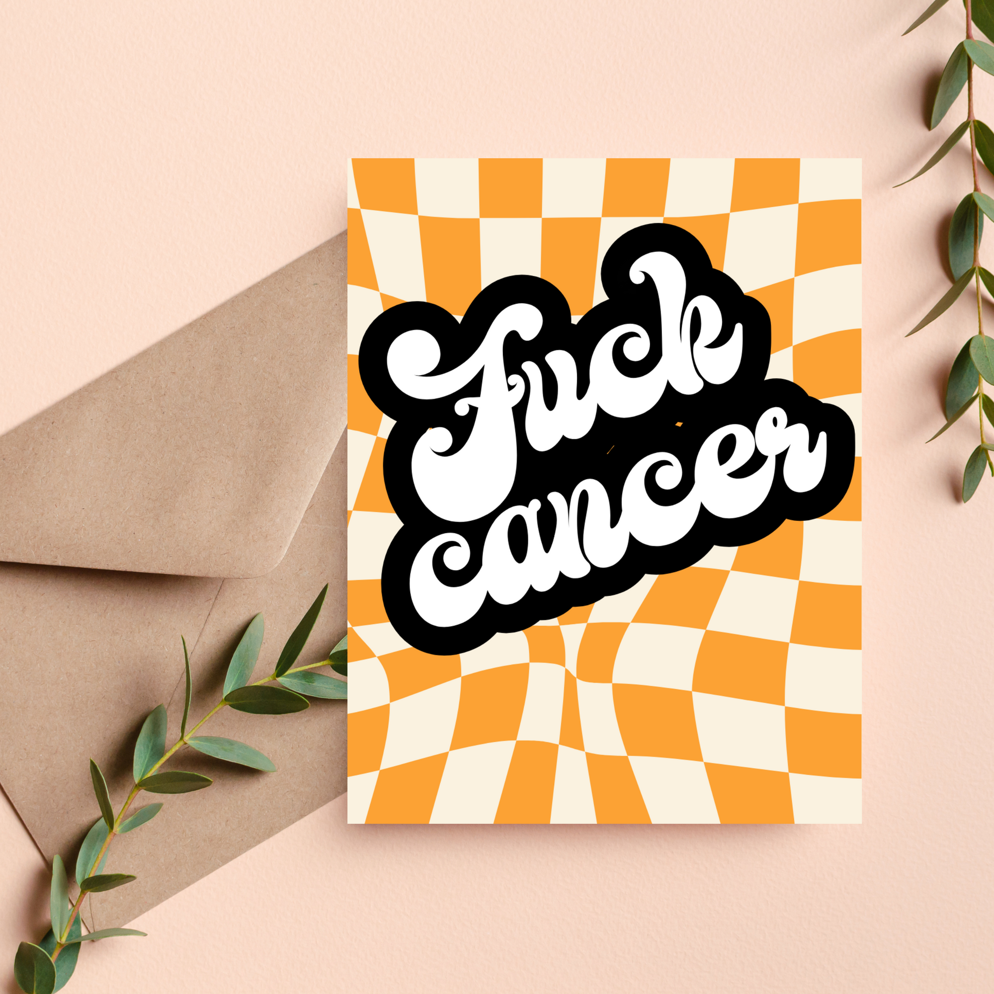 F*ck Cancer Card