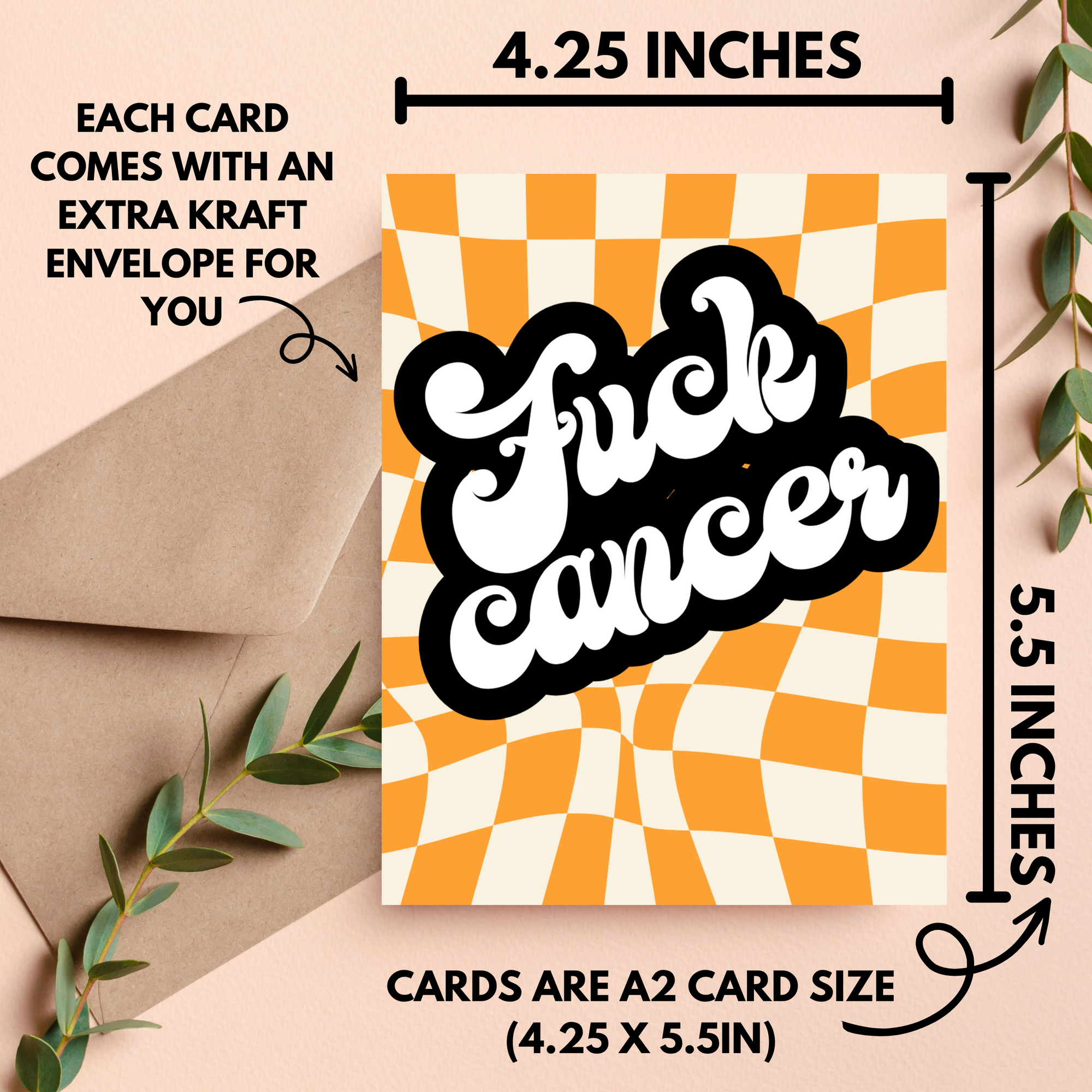 F*ck Cancer Card