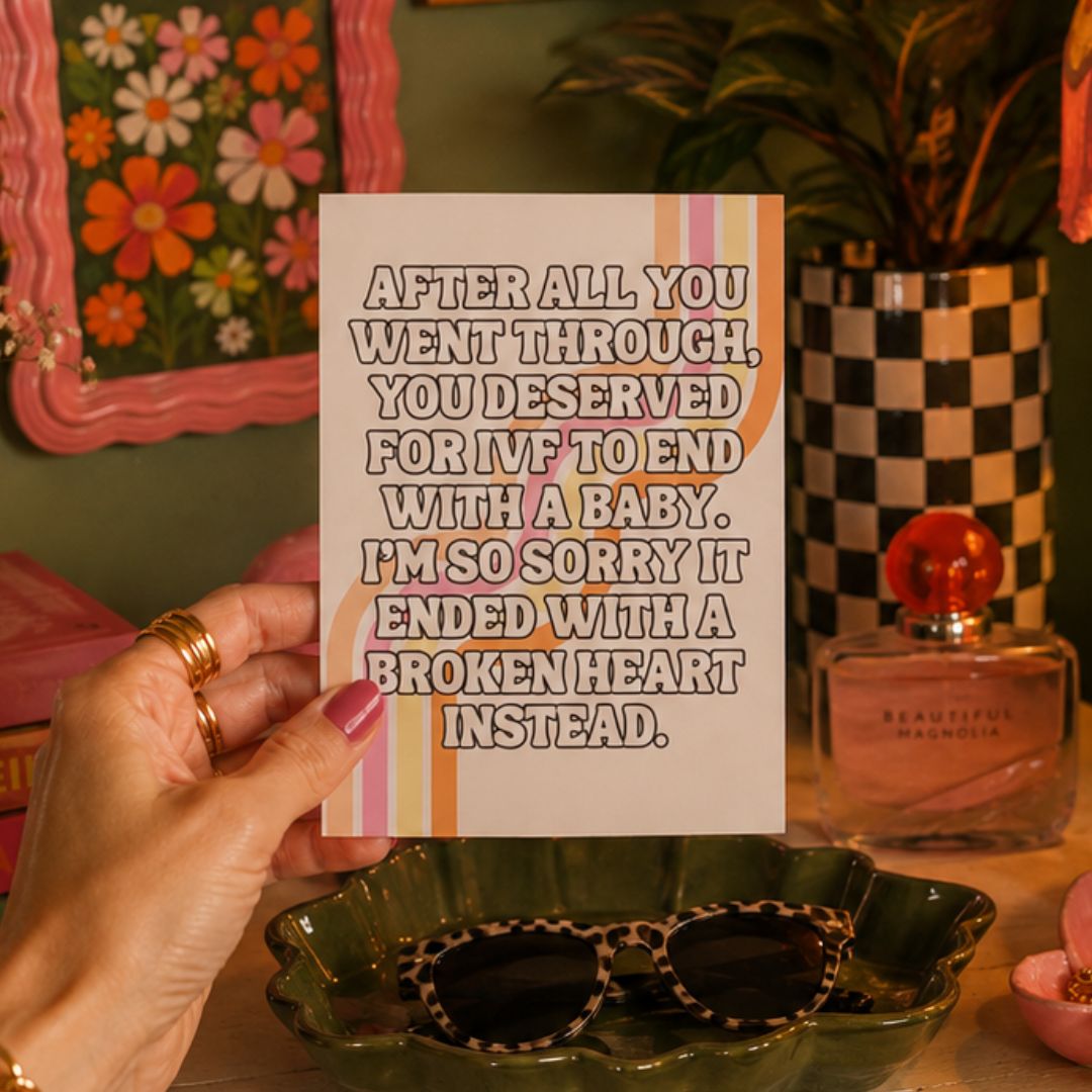 After All You Went Through IVF Loss Sympathy Card