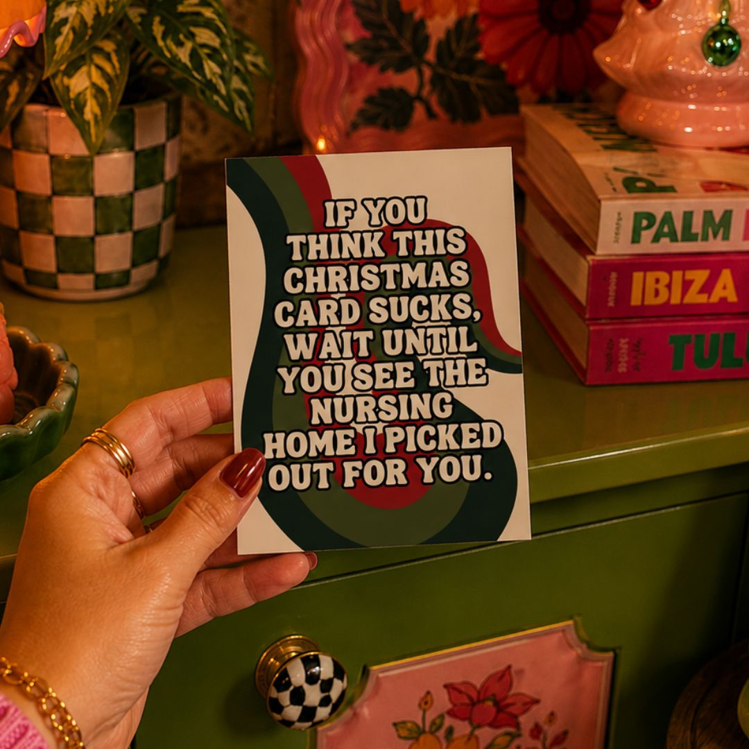 Wait Until You See the Nursing Home Funny Christmas Card