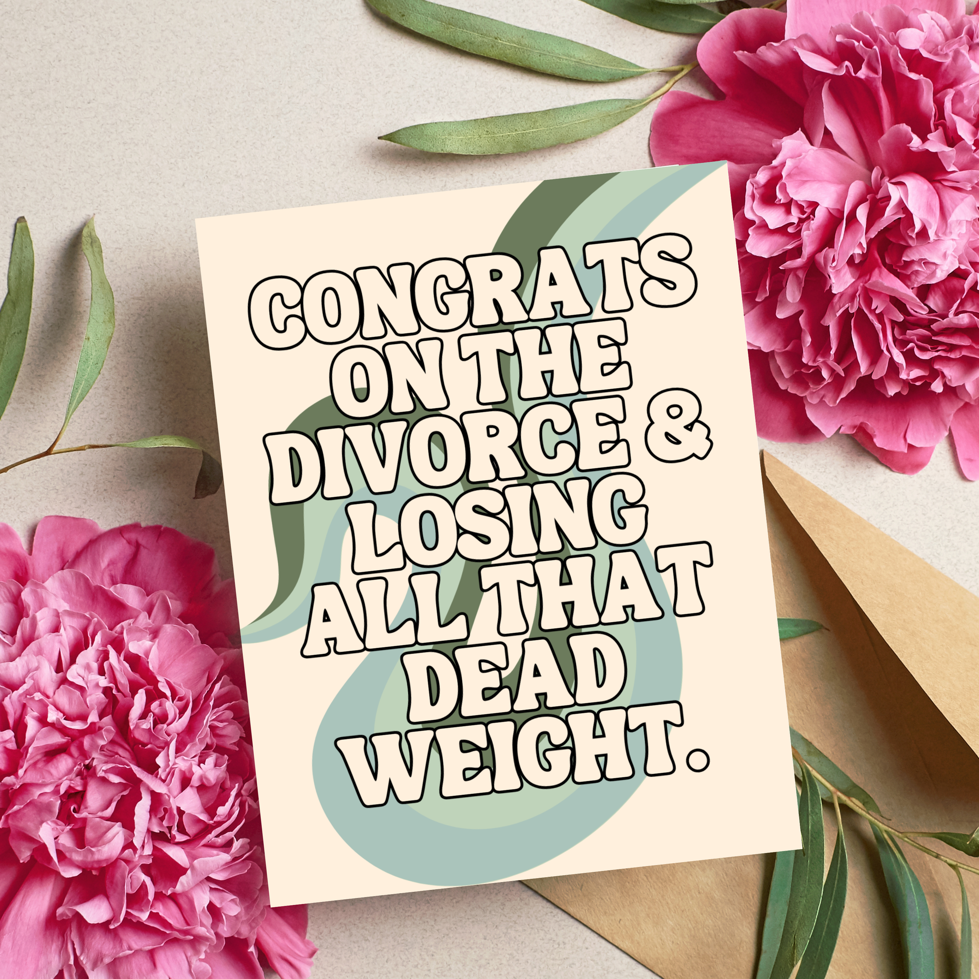 Congrats on the Divorce Card