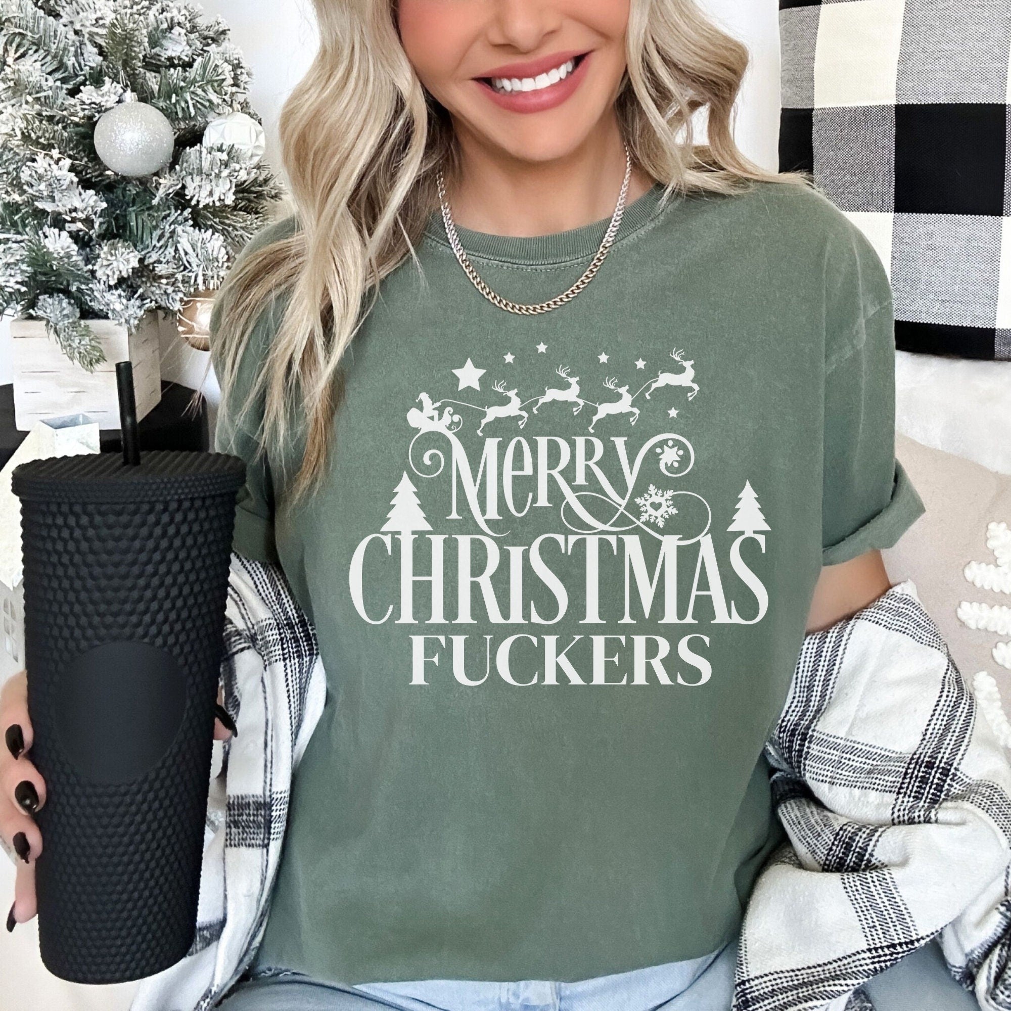 Merry Christmas Fuckers Tshirt
