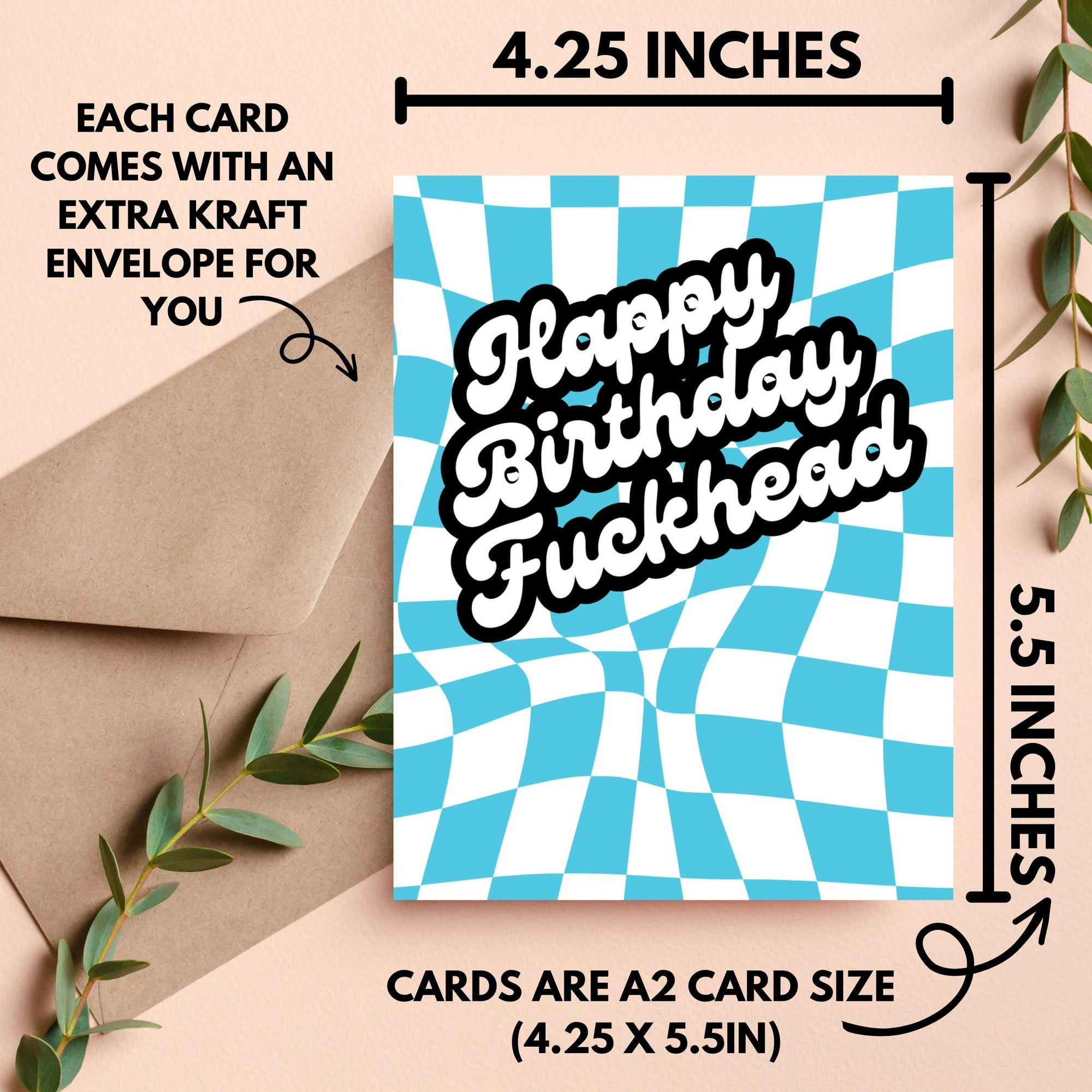 Happy Birthday Fuckhead Card