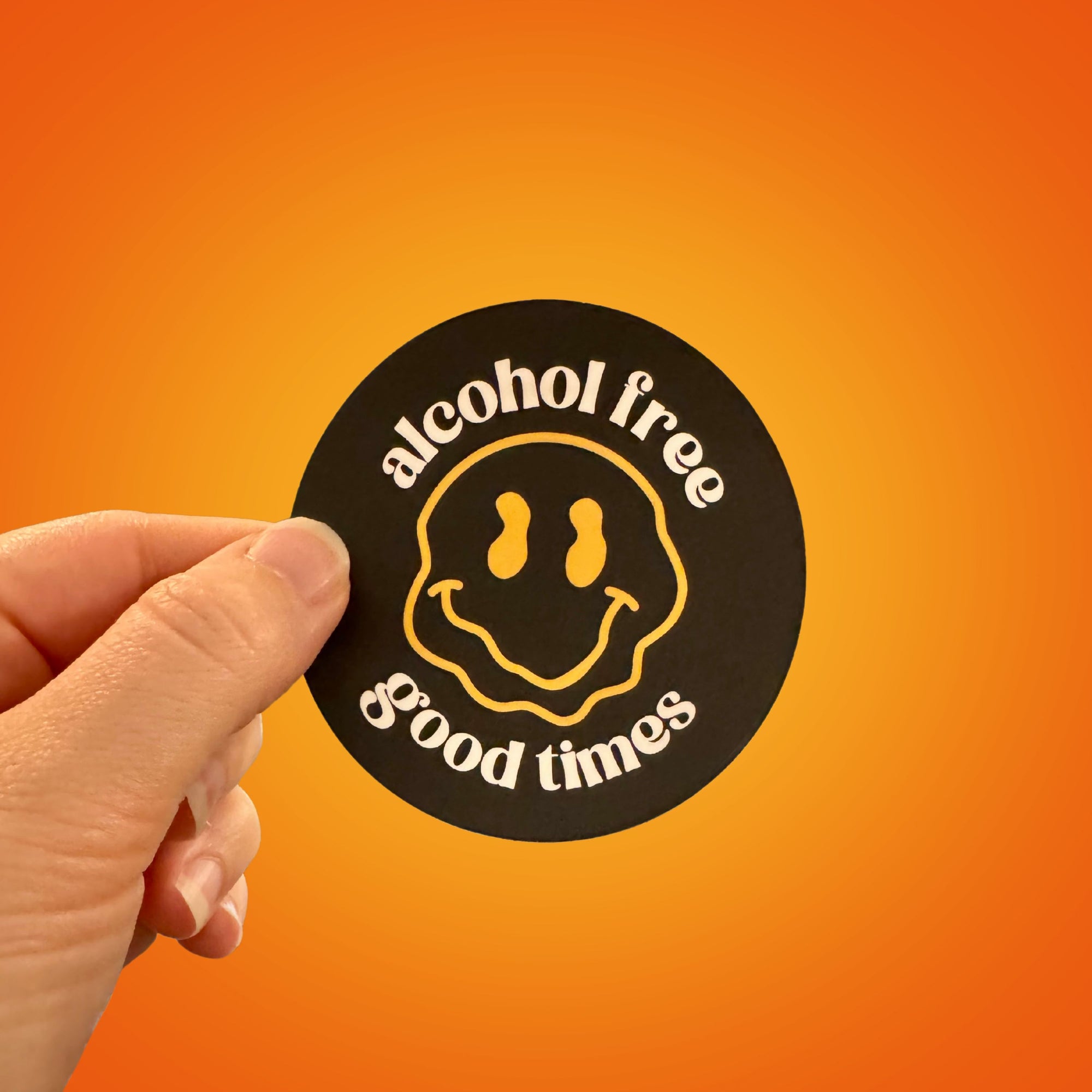 Alcohol Free Good Times Sticker