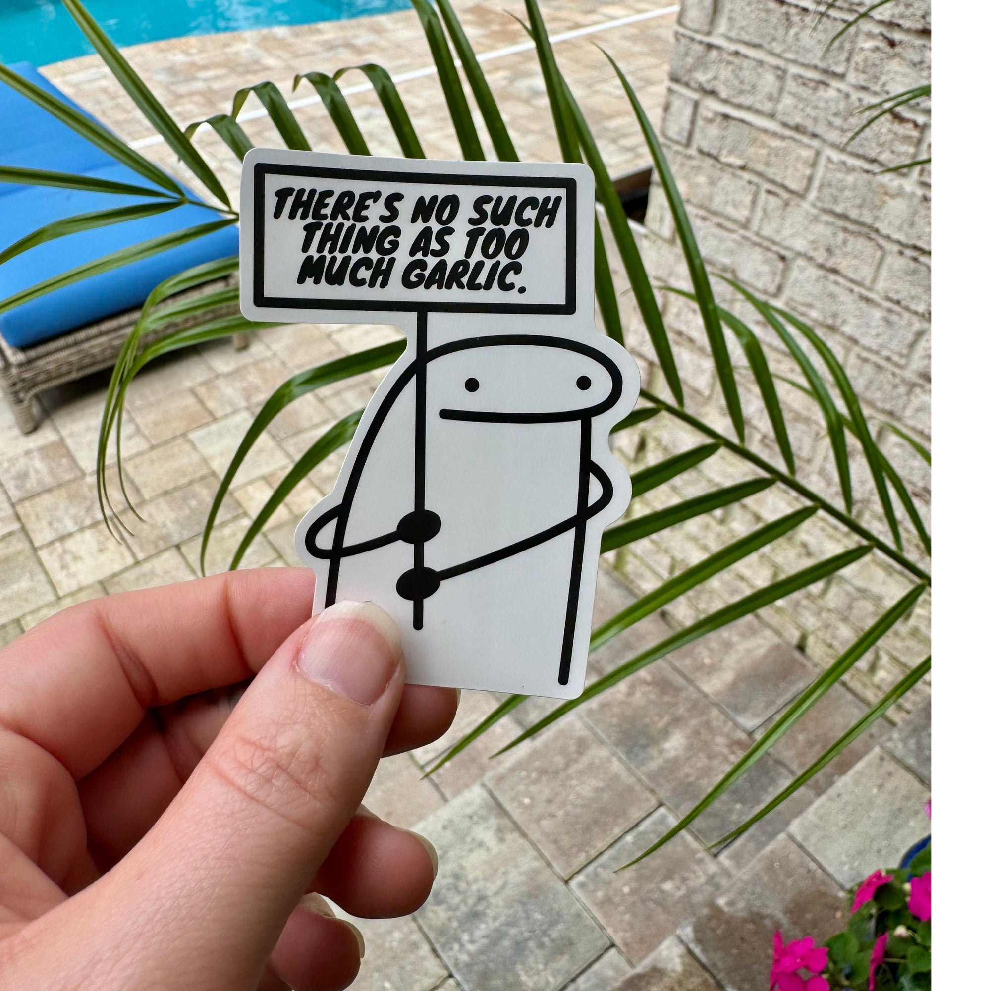 No Such Thing as Too Much Garlic Sticker
