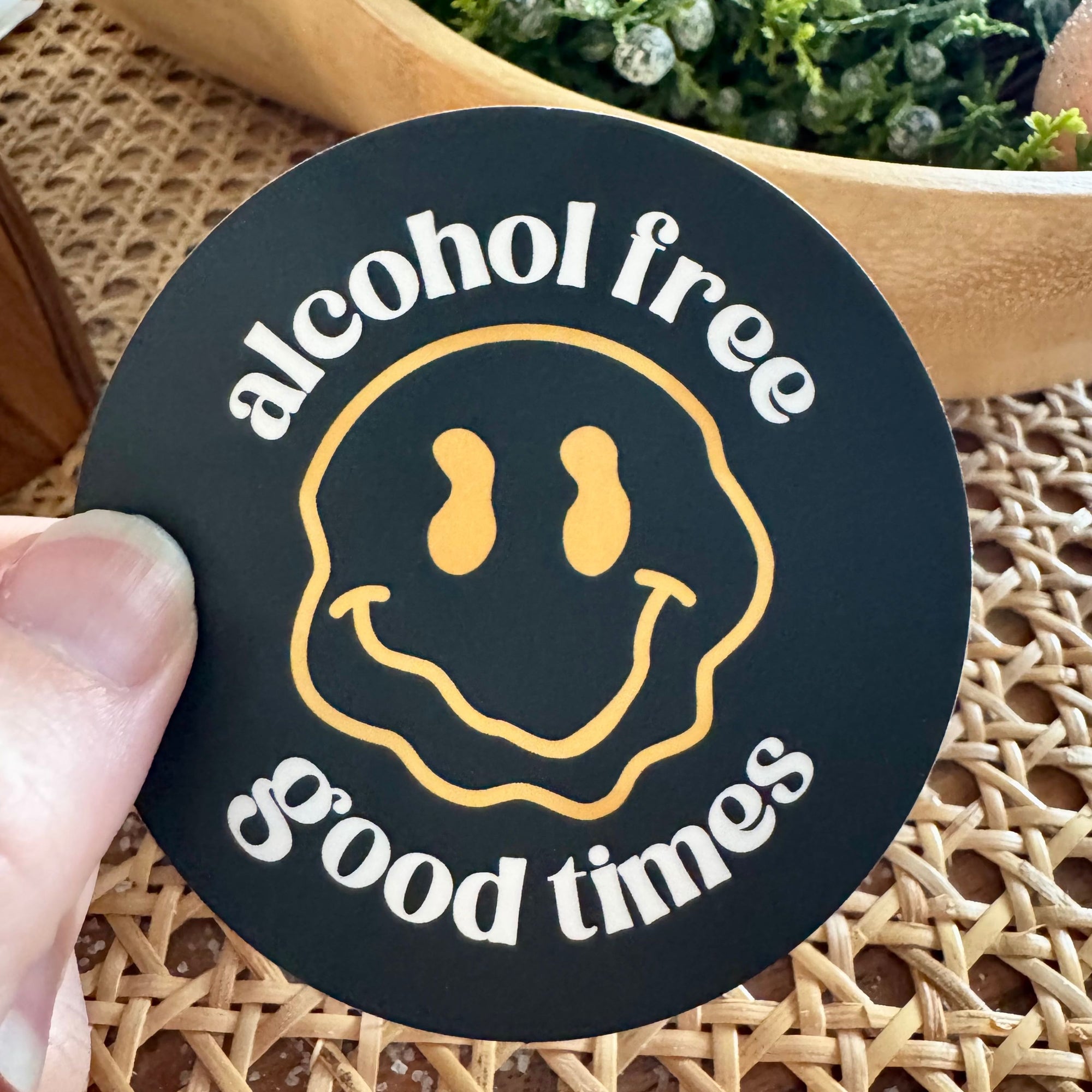 Alcohol Free Good Times Sticker