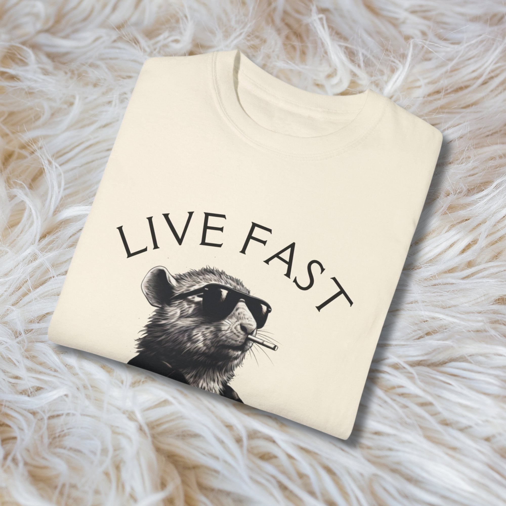 Live Fast Eat Trash Tshirt