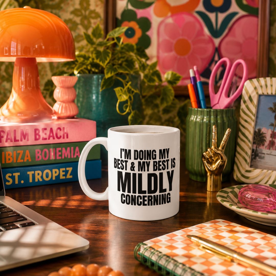 I'm Doing My Best and My Best Is Mildly Concerning, Funny Mug