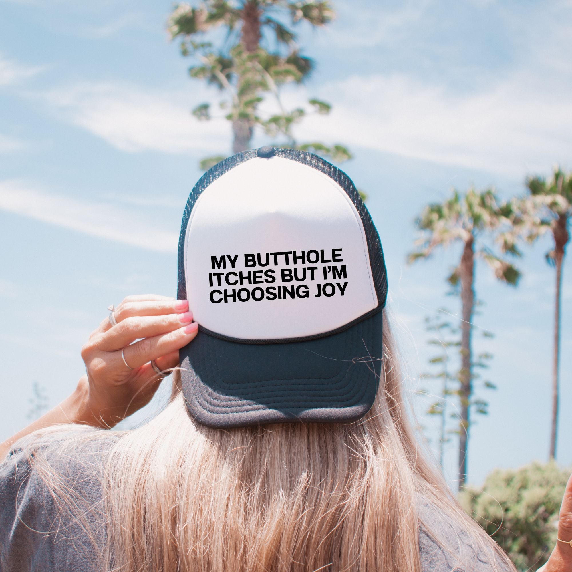 Pubic Lice Trucker Cap