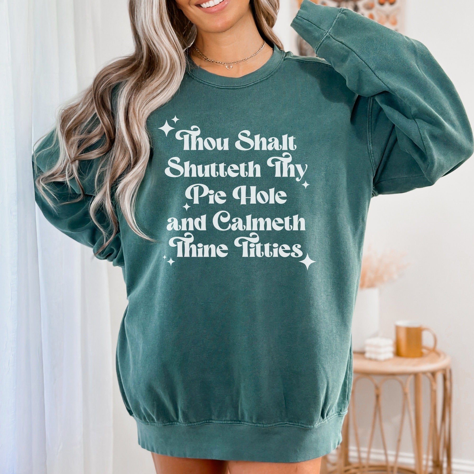 Calmeth Thine Titties Sweater