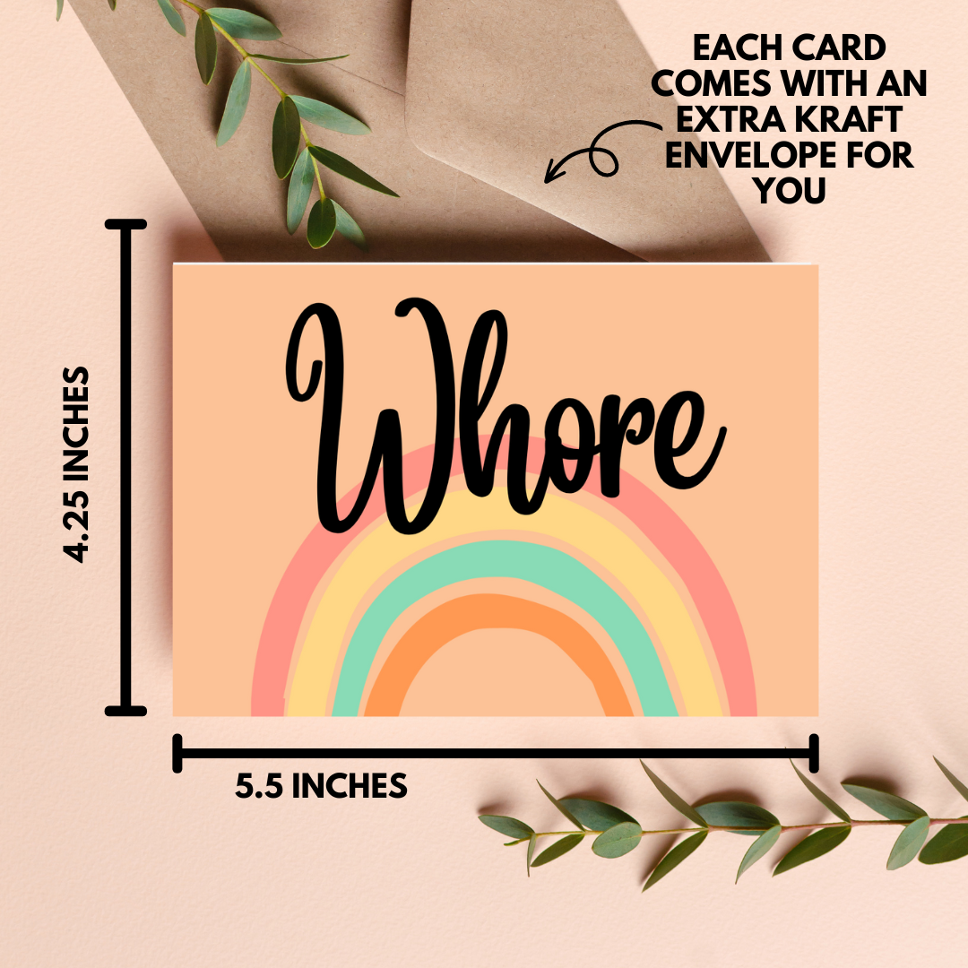 Whore Card